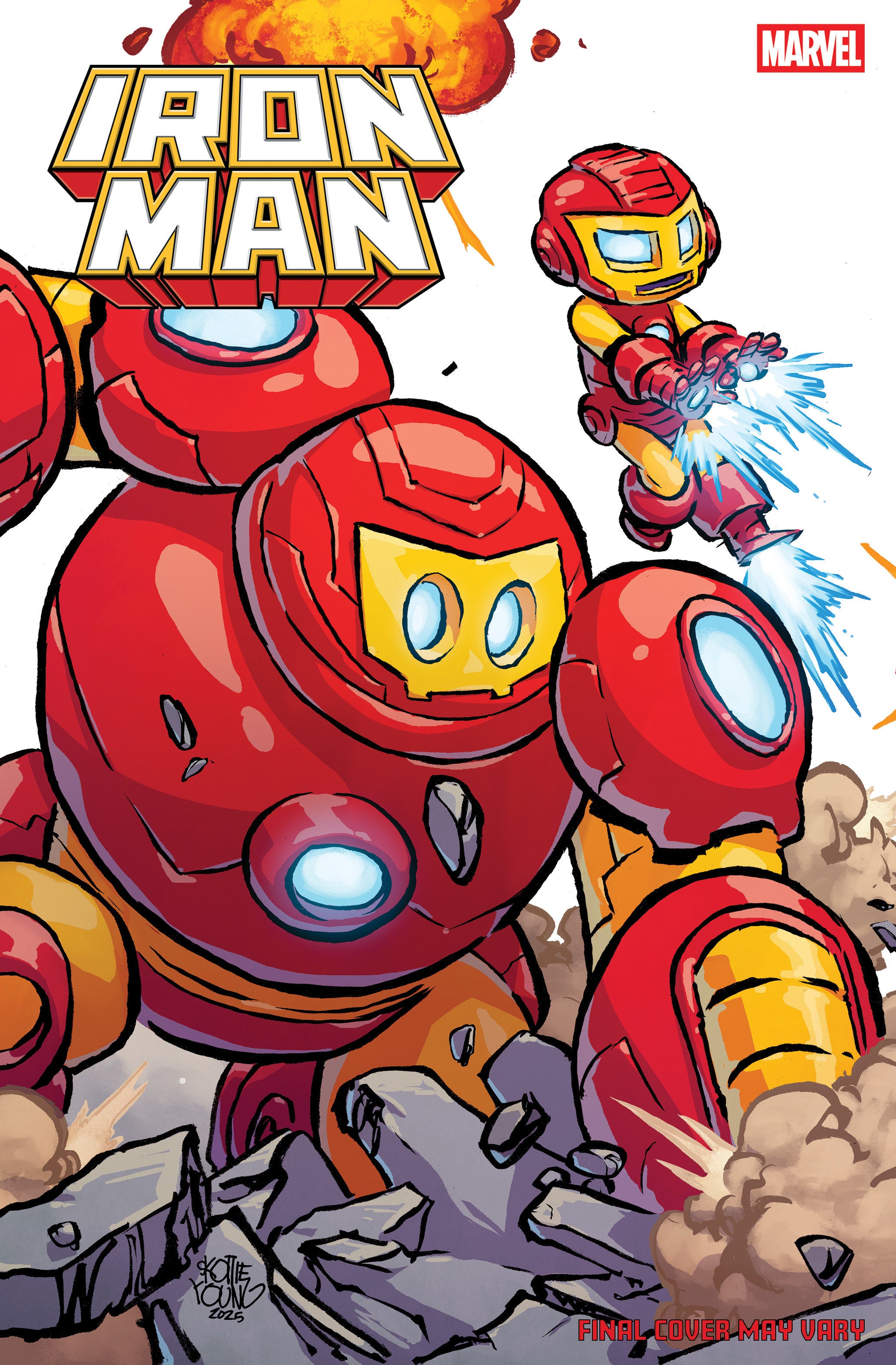Iron Man #3 Skottie Young 4 Part Connecting Variant | Odin's Place