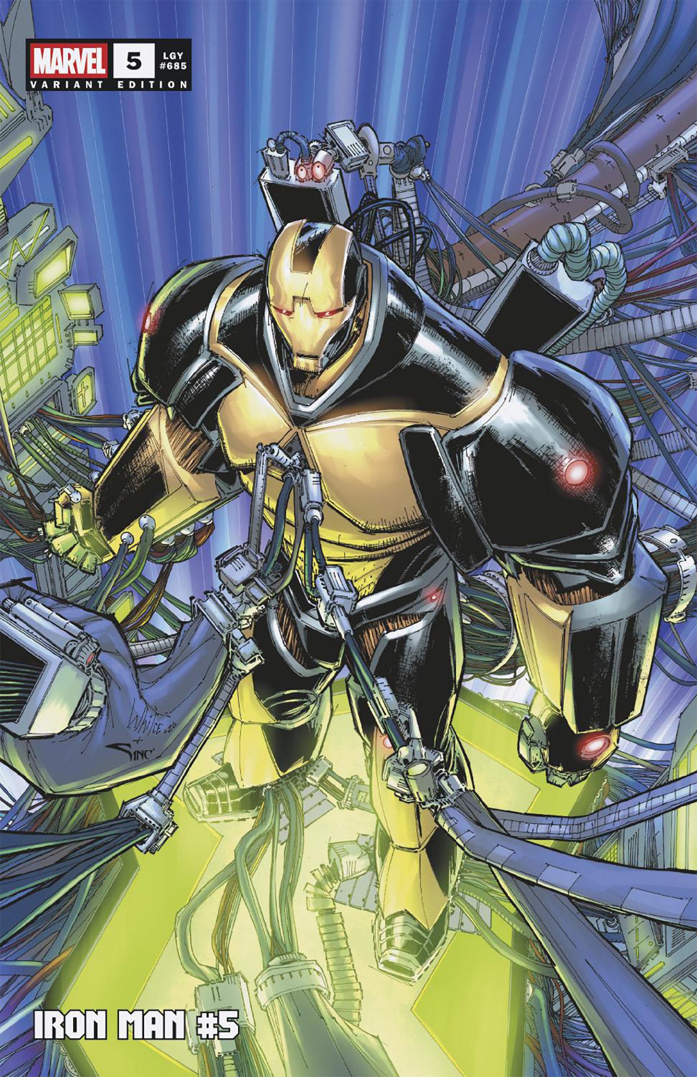Iron Man #5 Whilce Portacio Advanced Iron Man Variant | Odin's Place