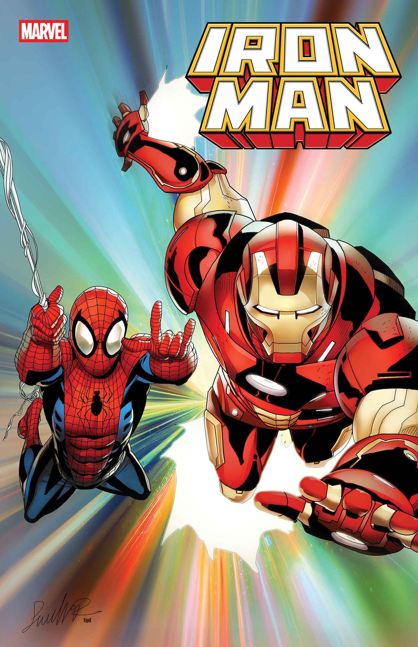 Iron Man #6 Salvador Larroca Foil Variant | Odin's Place