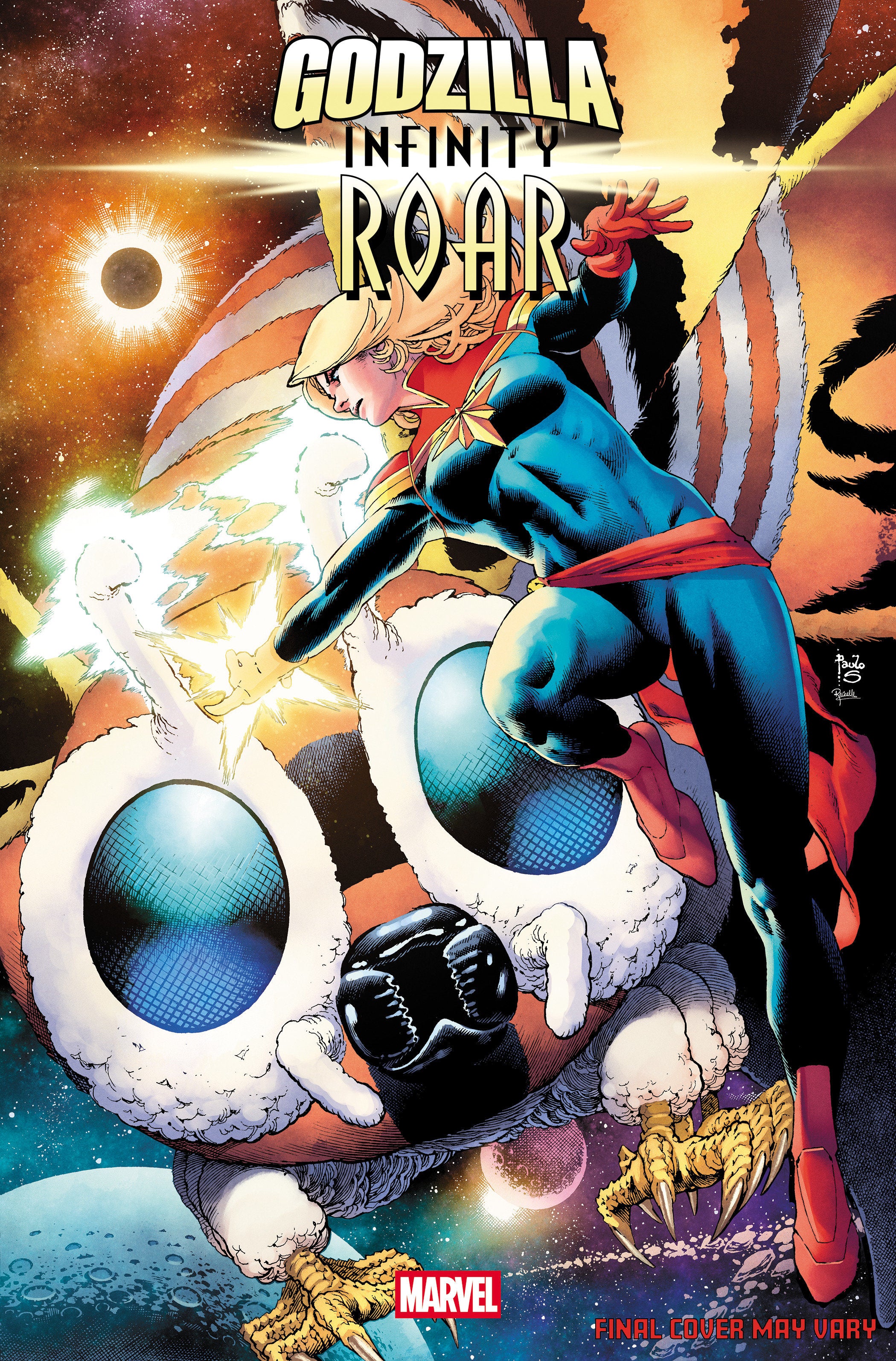 Godzilla: Infinity Roar #1 Paulo Siqueira Cosmic Variant | Odin's Place