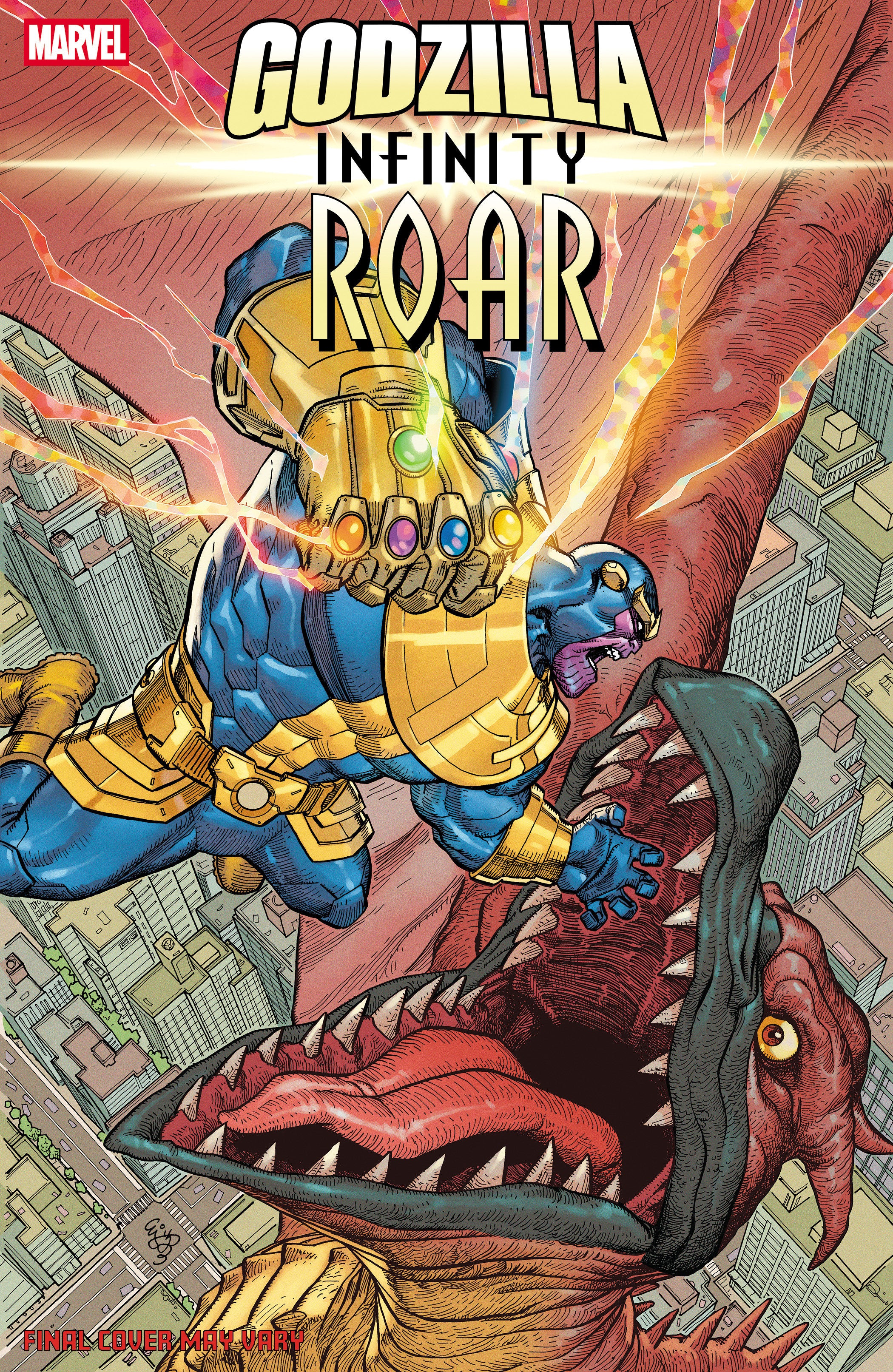 Godzilla: Infinity Roar #4 E.J. Su Cosmic Variant | Odin's Place