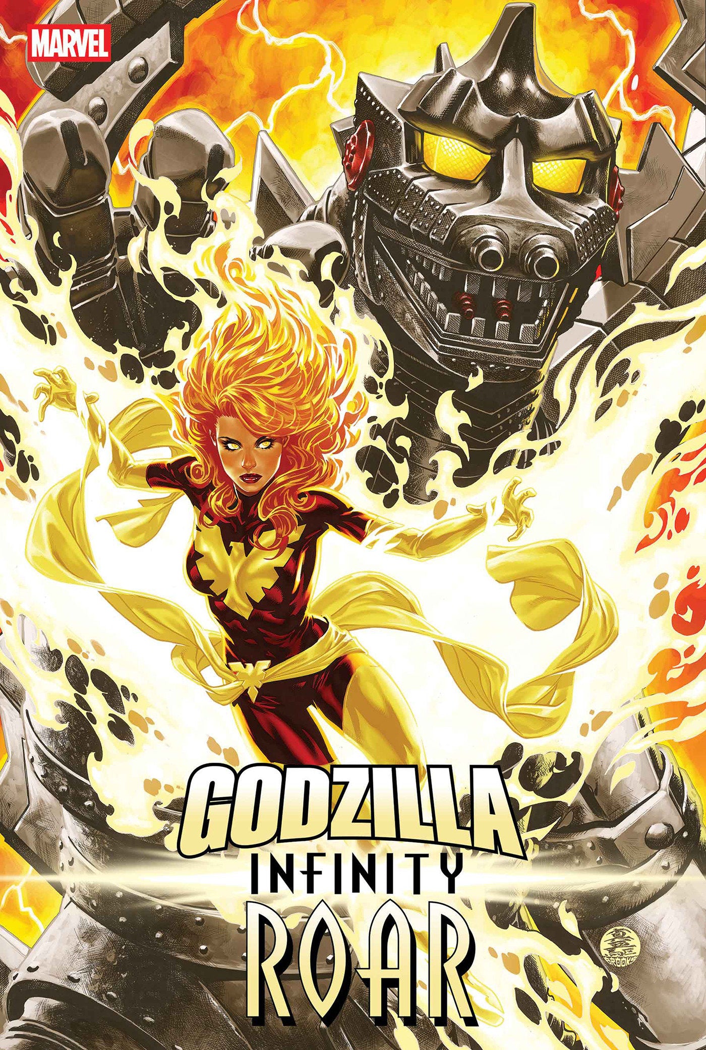 Godzilla: Infinity Roar #5 Mark Brooks Cosmic Variant | Odin's Place