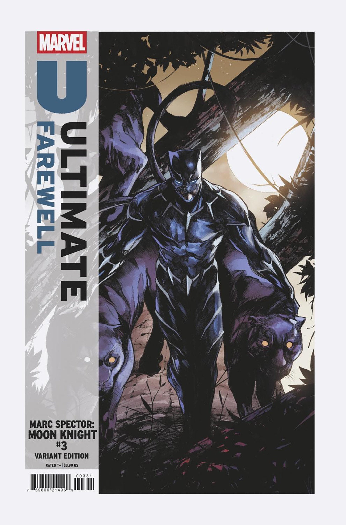 Marc Spector: Moon Knight #3 Alessandro Cappuccio Ultimate Farewell Variant | Odin's Place