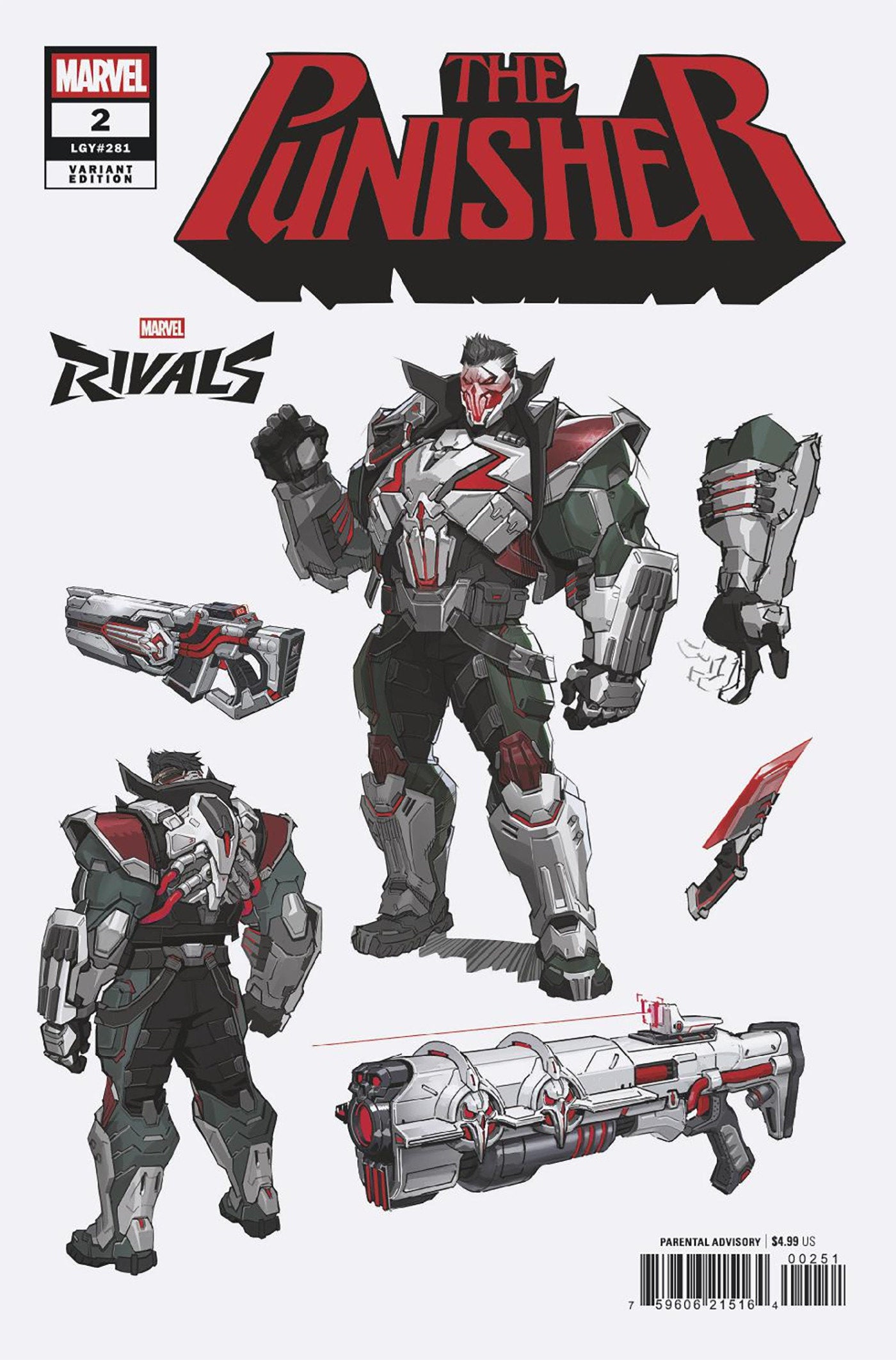 Punisher #2 Netease Games Marvel Rivals Variant | Odin's Place