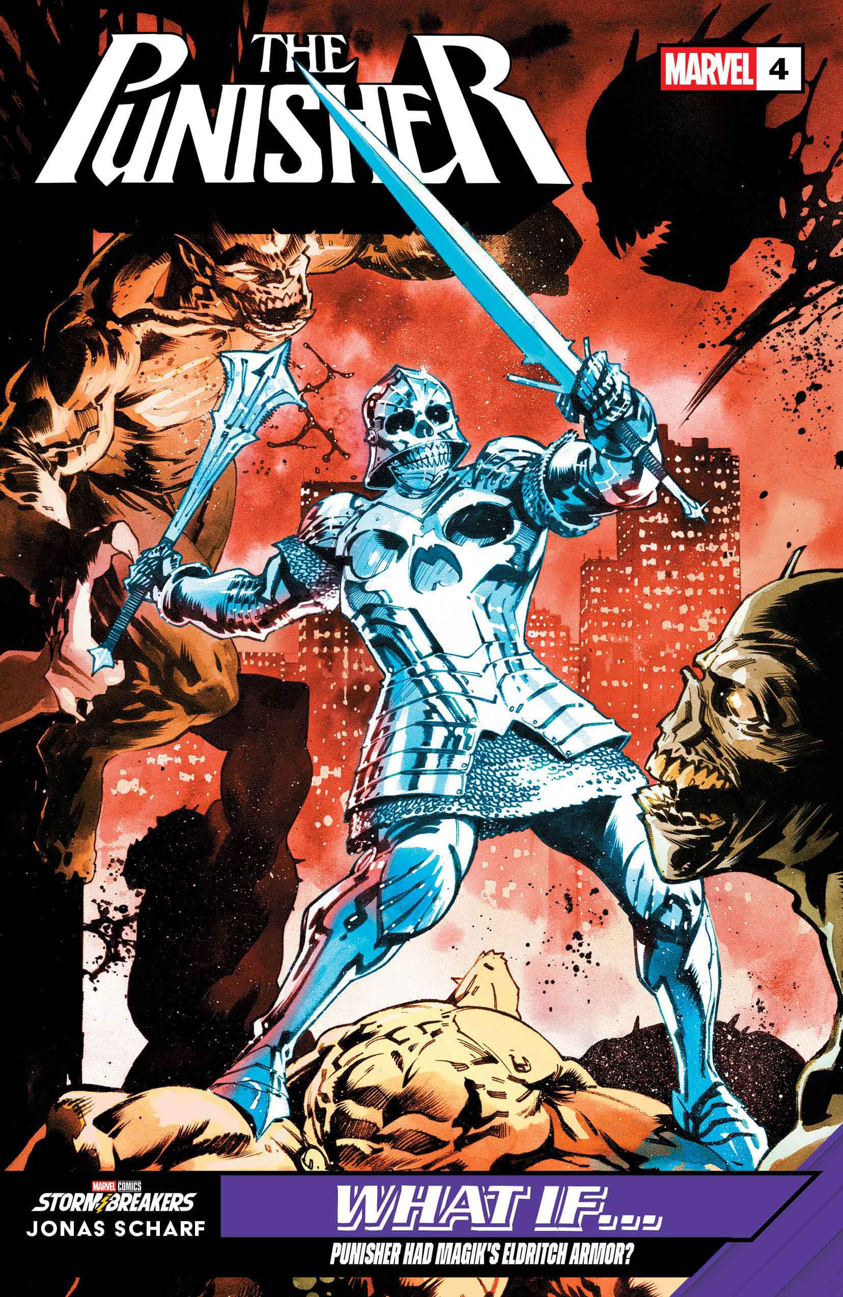 Punisher #4 Jonas Scharf What If...? Variant | Odin's Place