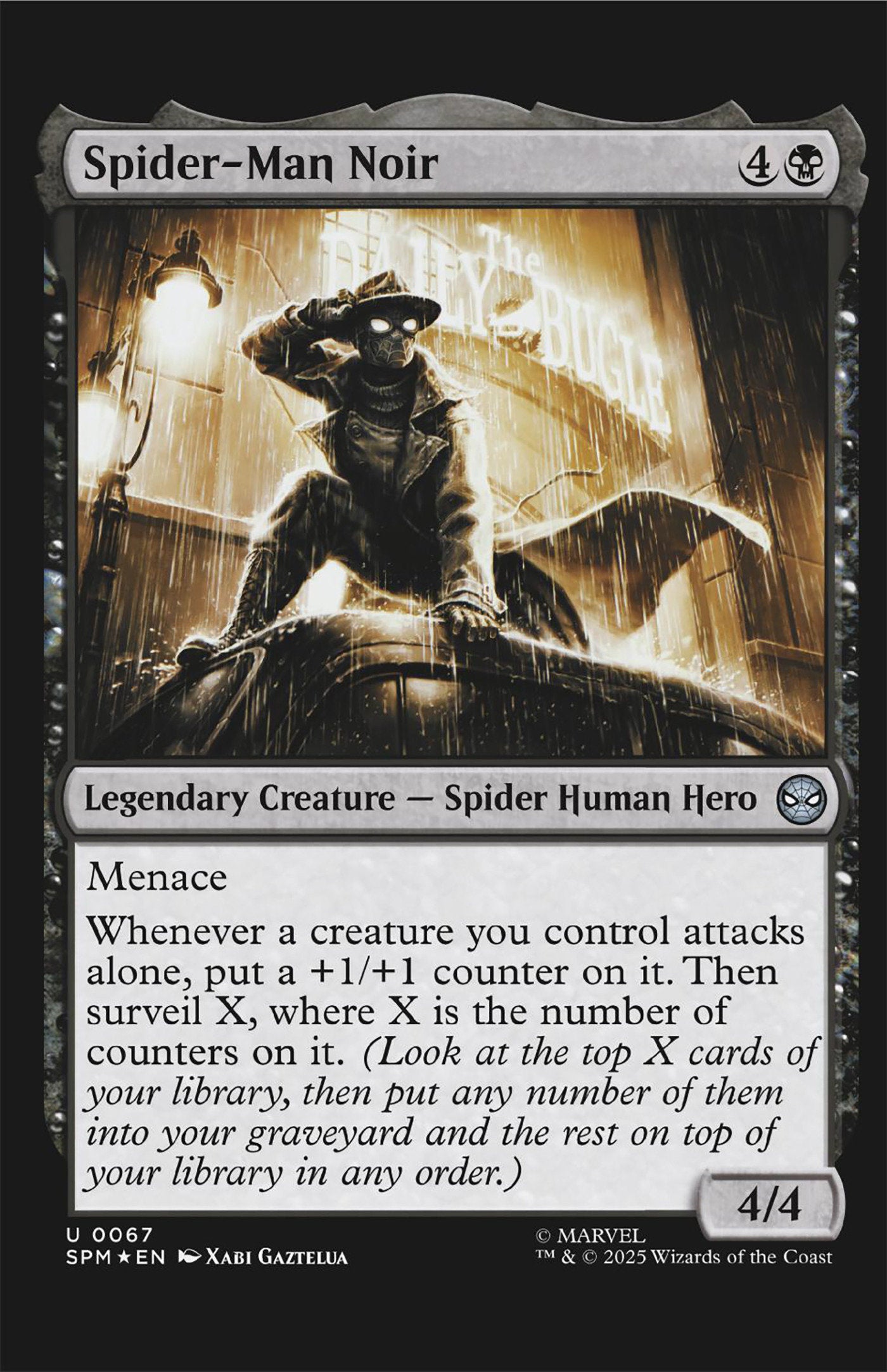 Punisher #4 Xabi Gaztelua Magic: The Gathering Variant | Odin's Place