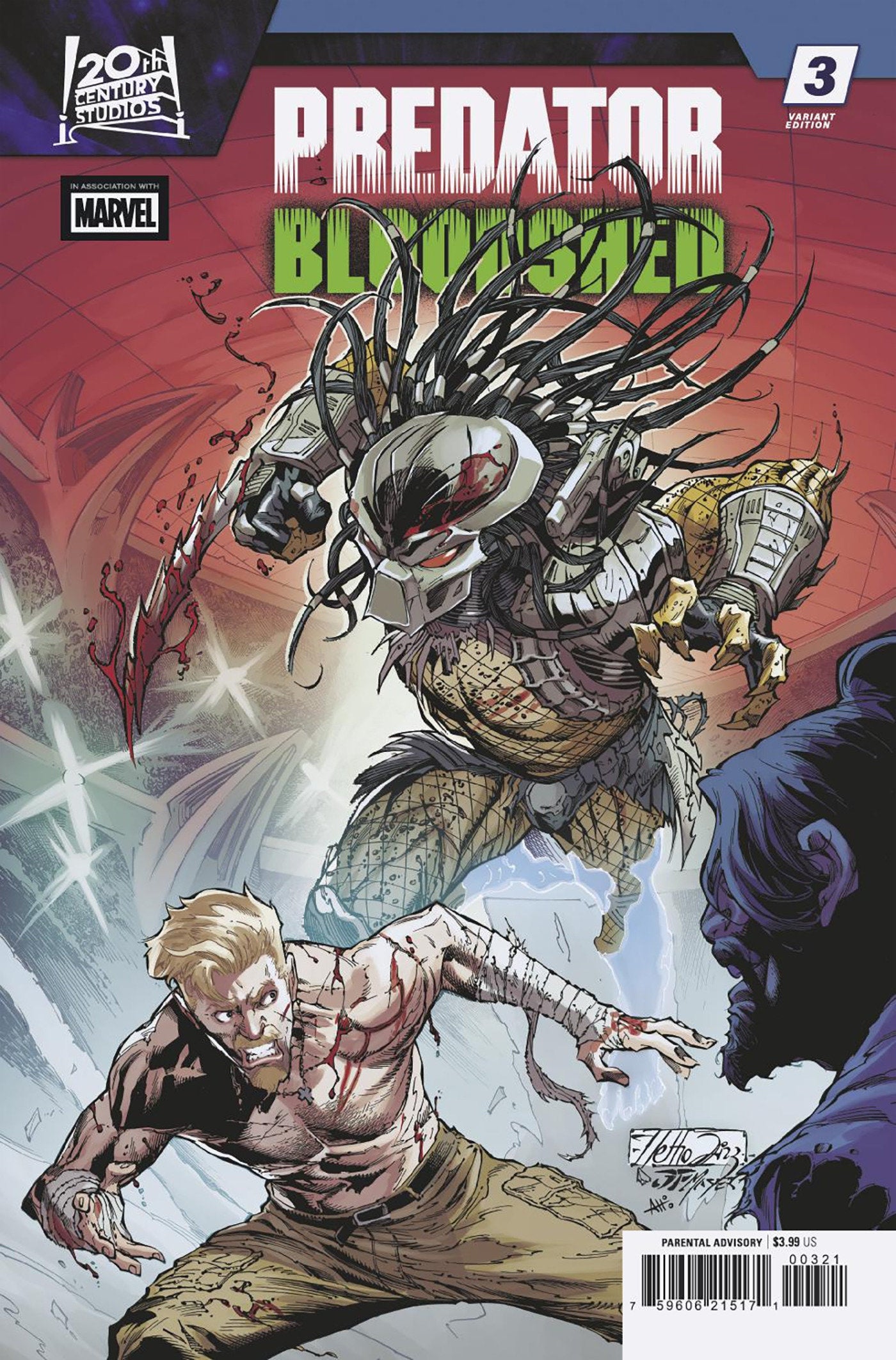 Predator: Bloodshed #3 Netho Diaz Variant | Odin's Place