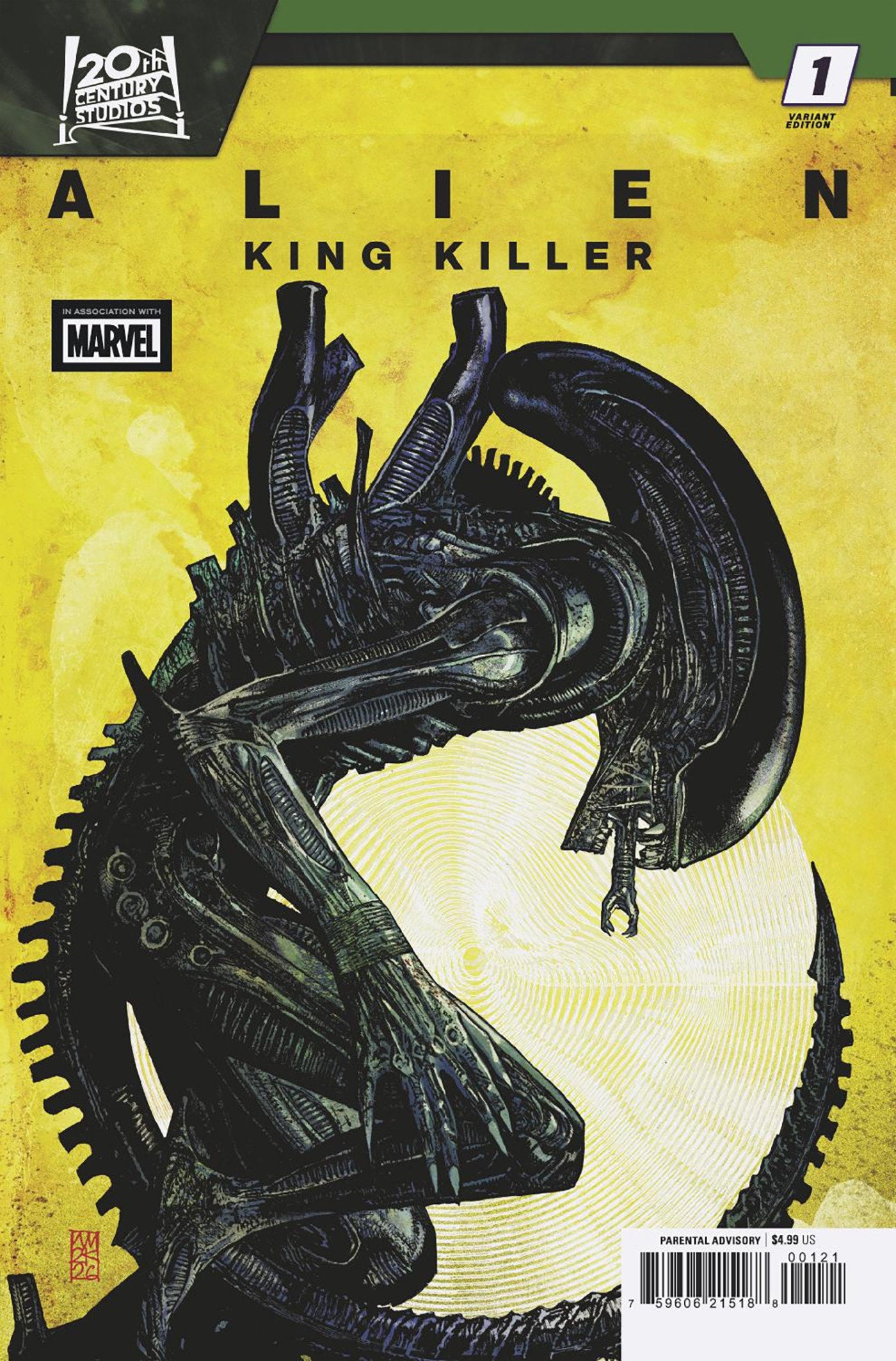 Alien: King Killer #1 Alex Maleev Variant | Odin's Place