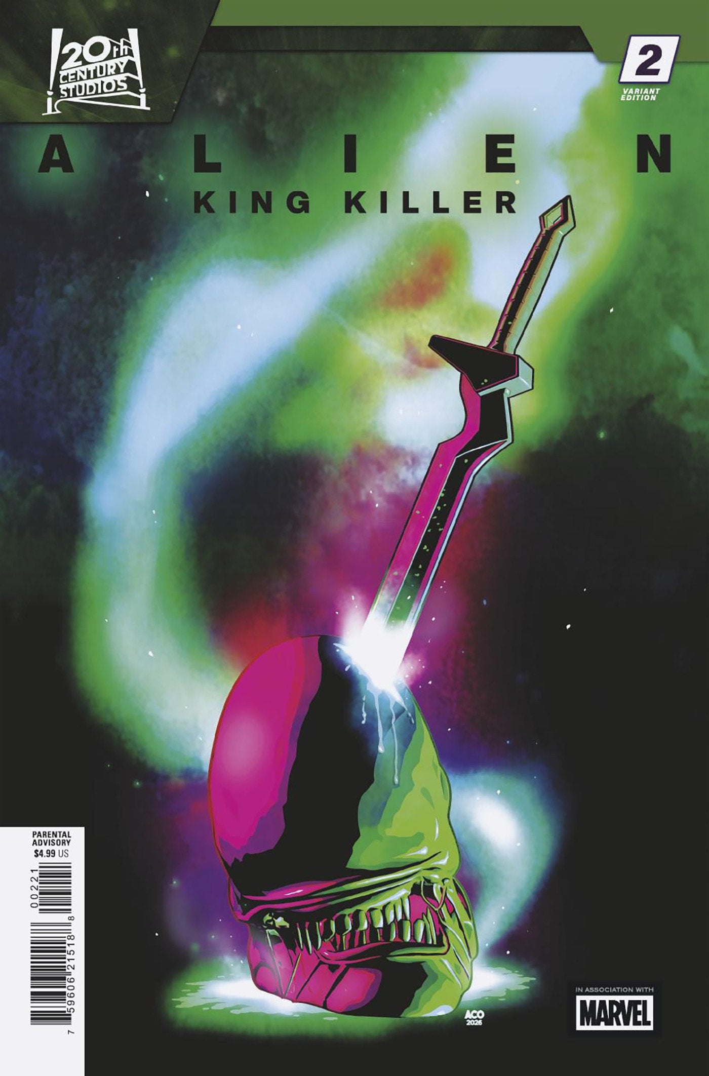 Alien: King Killer #2 Aco Variant | Odin's Place