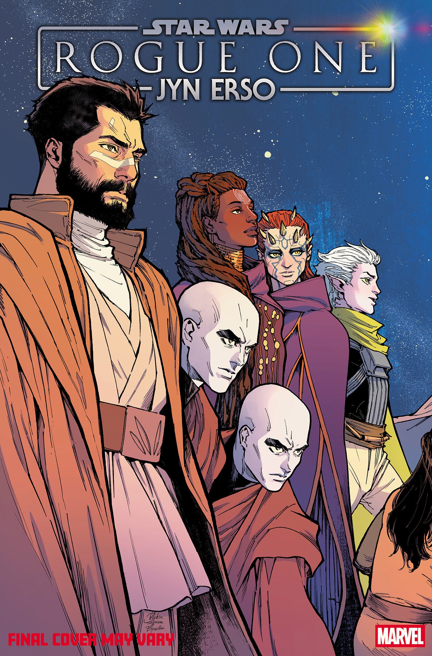 Star Wars: Rogue One   Jyn Erso #1 Rickie Yagawa 3 Part Connecting Pride Variant | Odin's Place