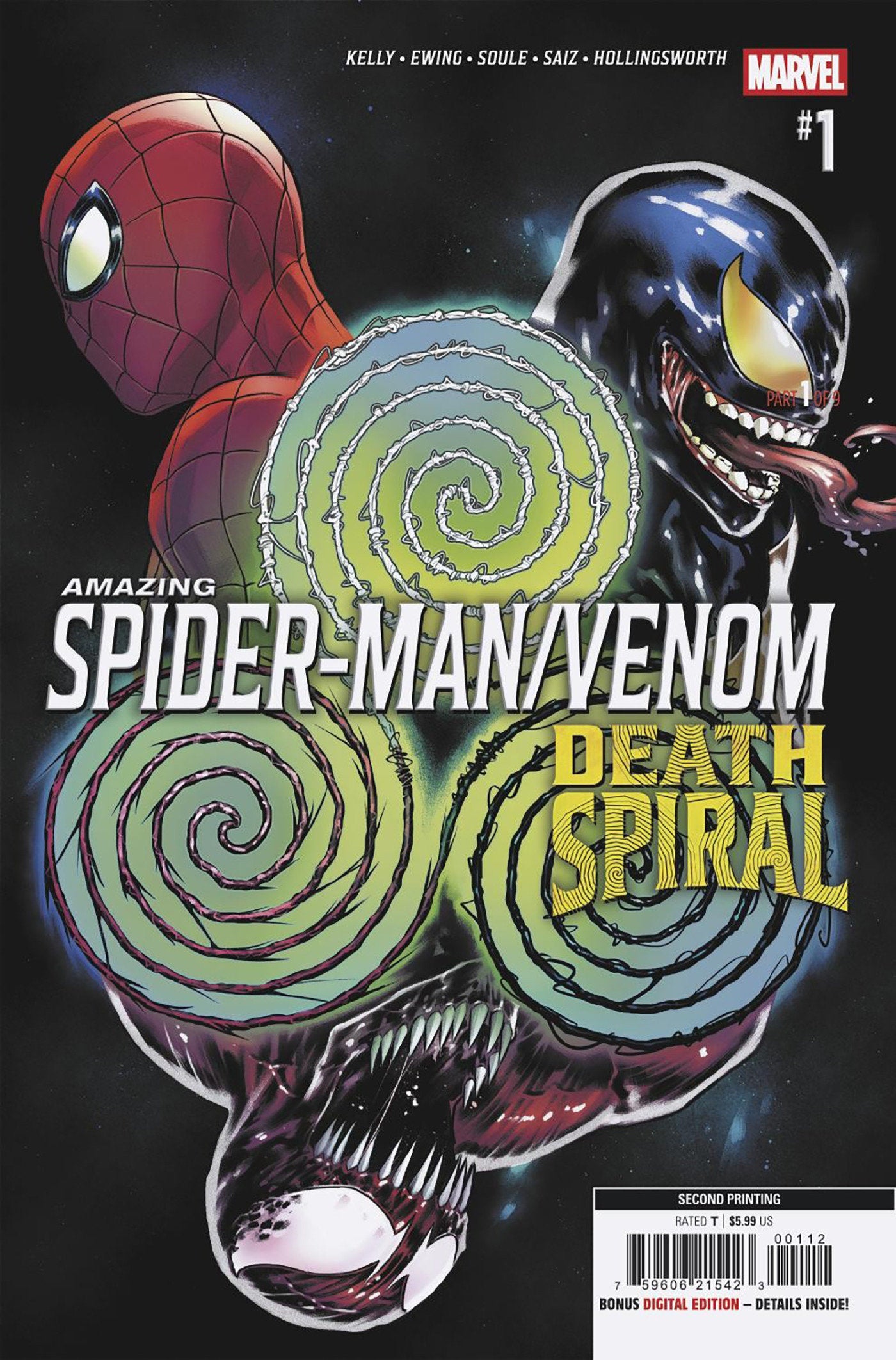 Amazing Spider-Man/Venom: Death Spiral #1 Cafu 2nd Printing Variant [Ds] | Odin's Place