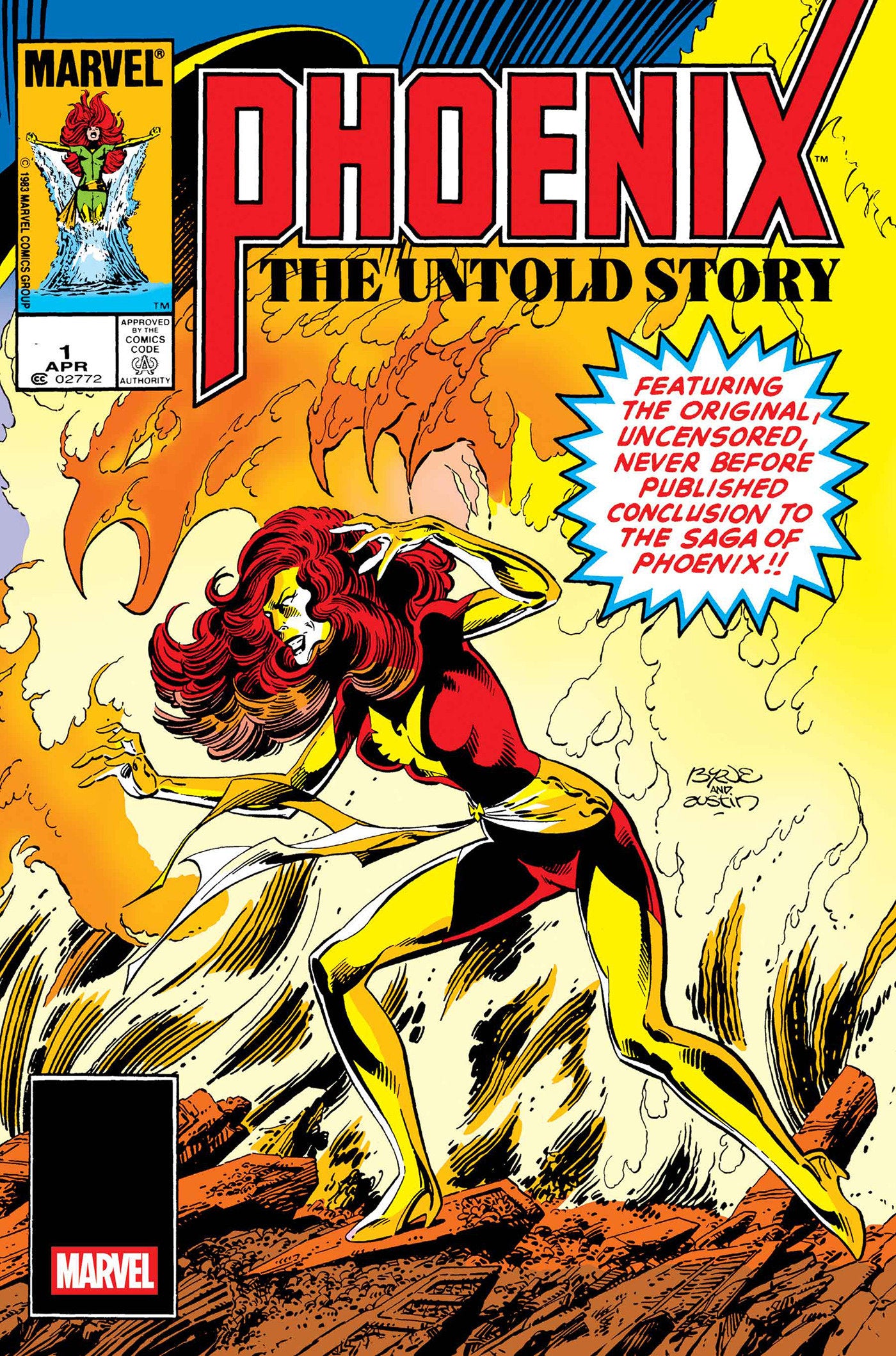 Phoenix: The Untold Story #1 Facsimile Edition Foil Variant | Odin's Place