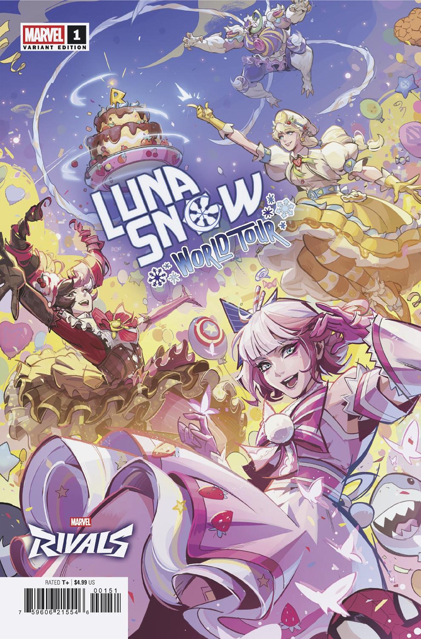 Luna Snow: World Tour #1 Netease Games Marvel Rivals Variant | Odin's Lair