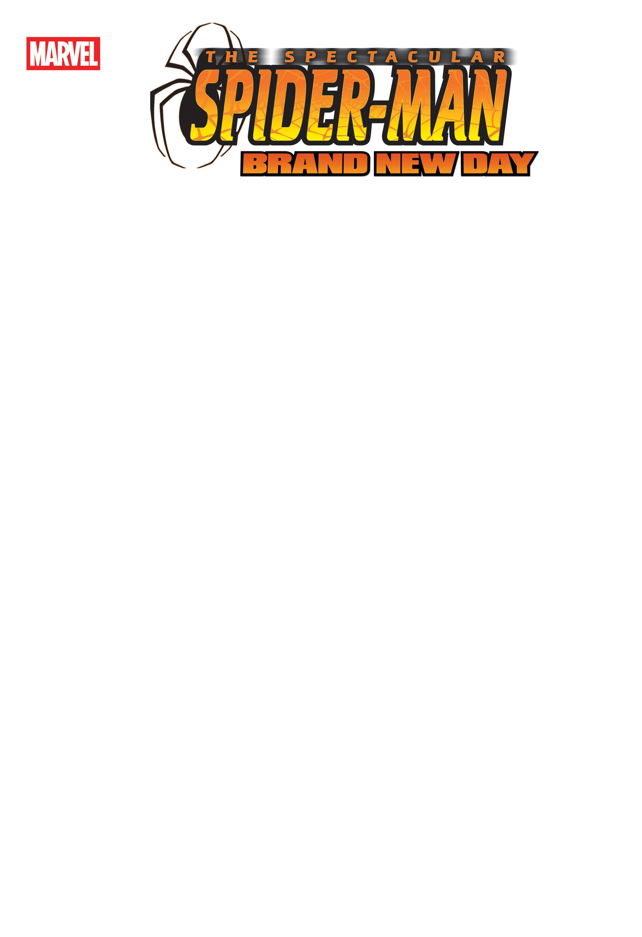 Spectacular Spider-Man: Brand New Day #1 Blank Cover Variant | Odin's Place