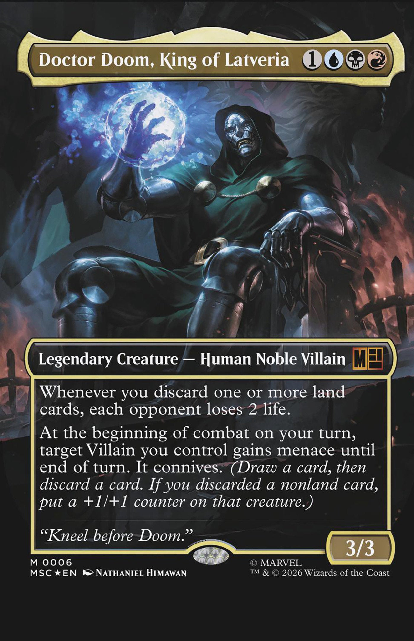 Doomquest #2 Classified Artist Magic: The Gathering Variant | Odin's Place