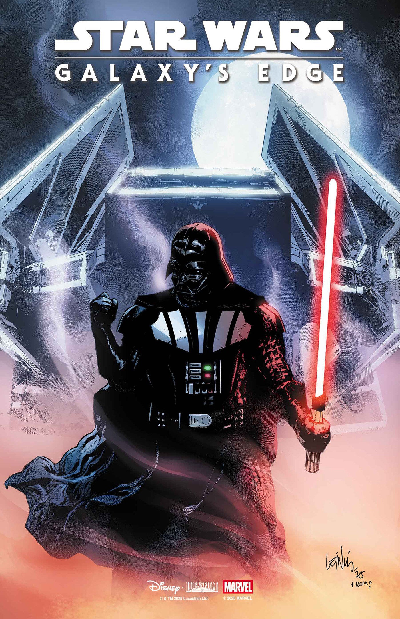 Star Wars: Galaxy's Edge   Echoes Of The Empire #1 Leinil Yu Darth Vader Variant | Odin's Place