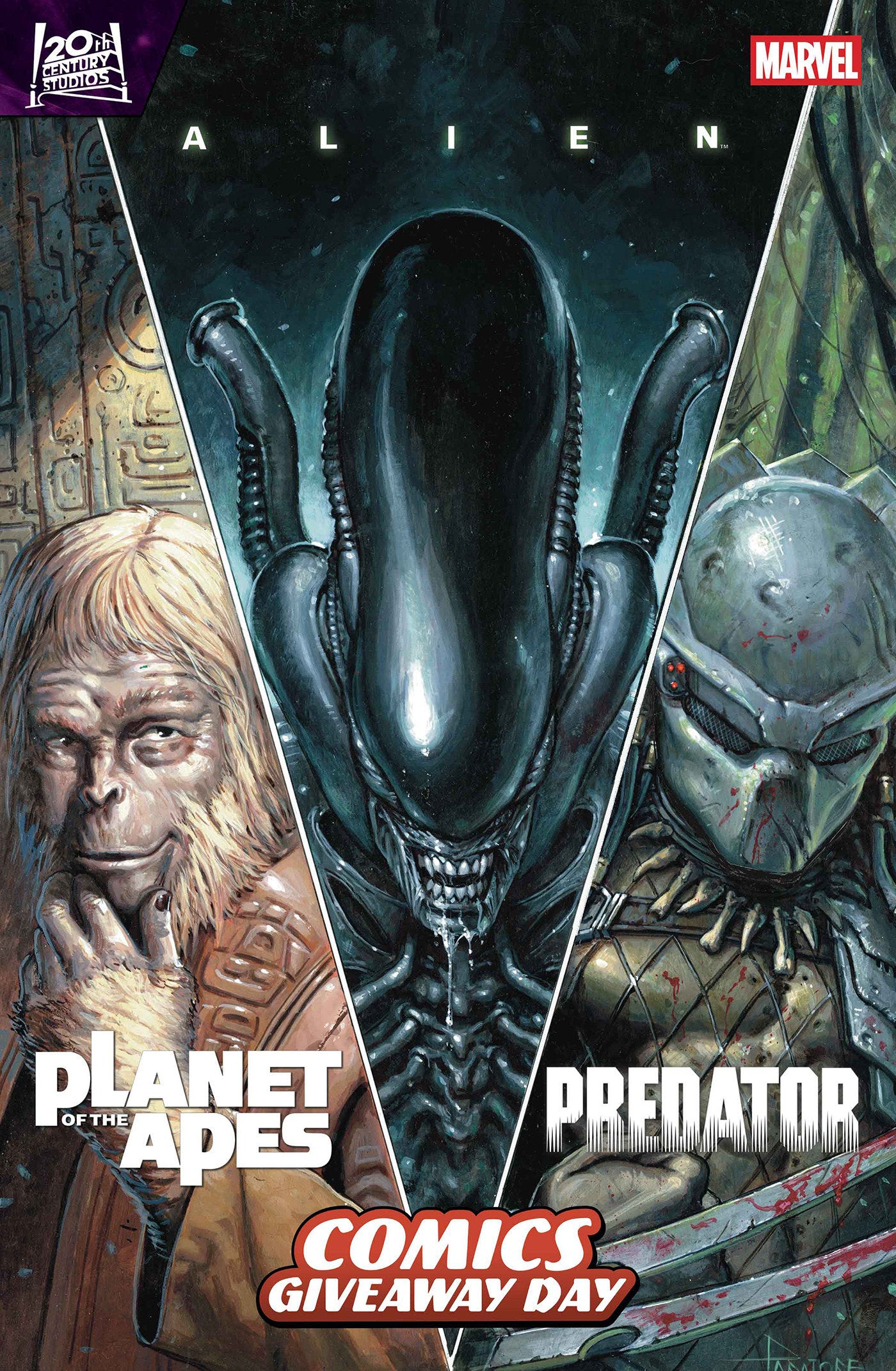 Alien, Predator, & Planet Of The Apes #1 Cgd 2026 [Bundle Of 20] | Odin's Place