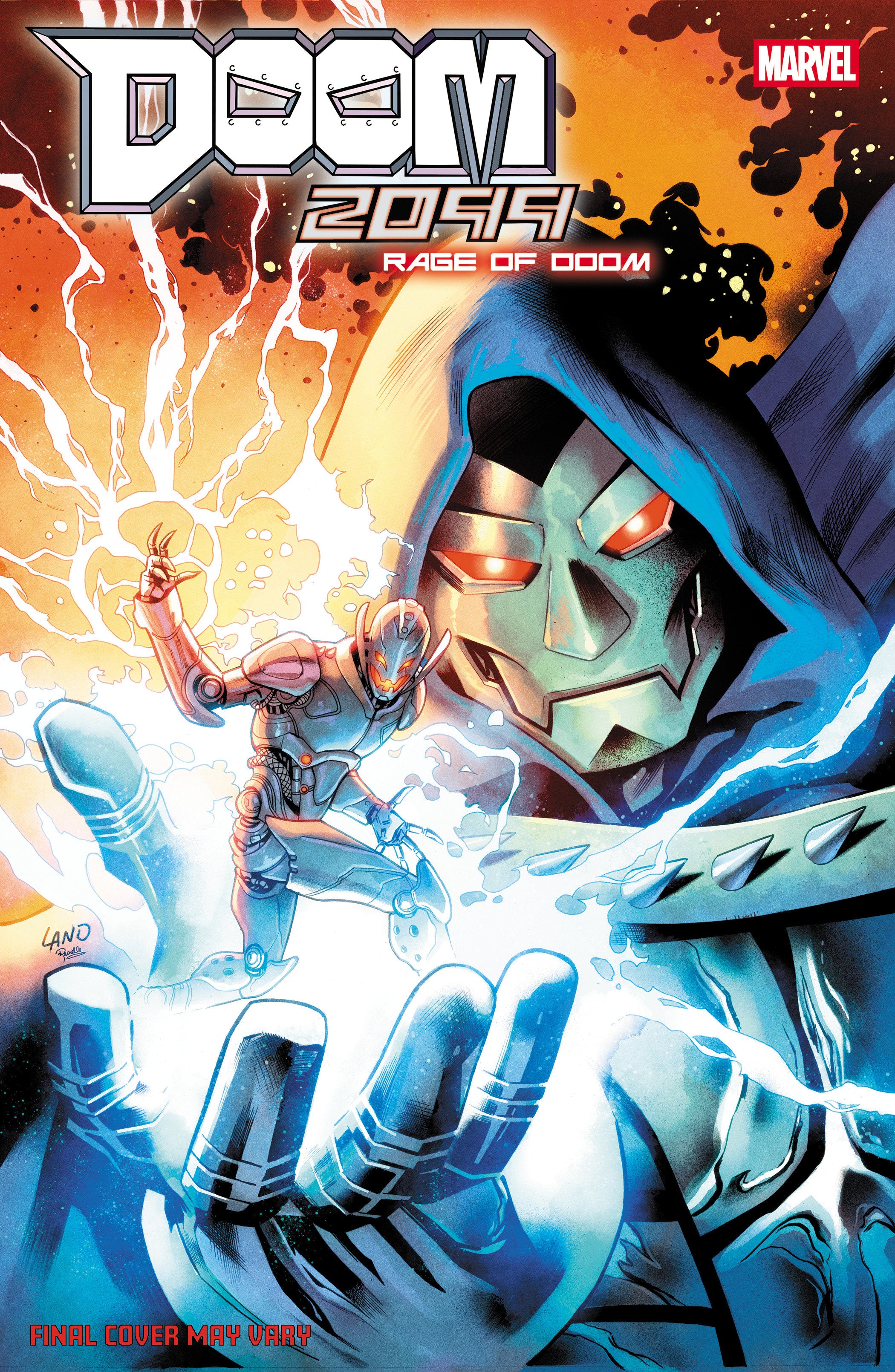 Doom 2099: Rage Of Doom #1 Greg Land Variant 1 in 25 | Odin's Place