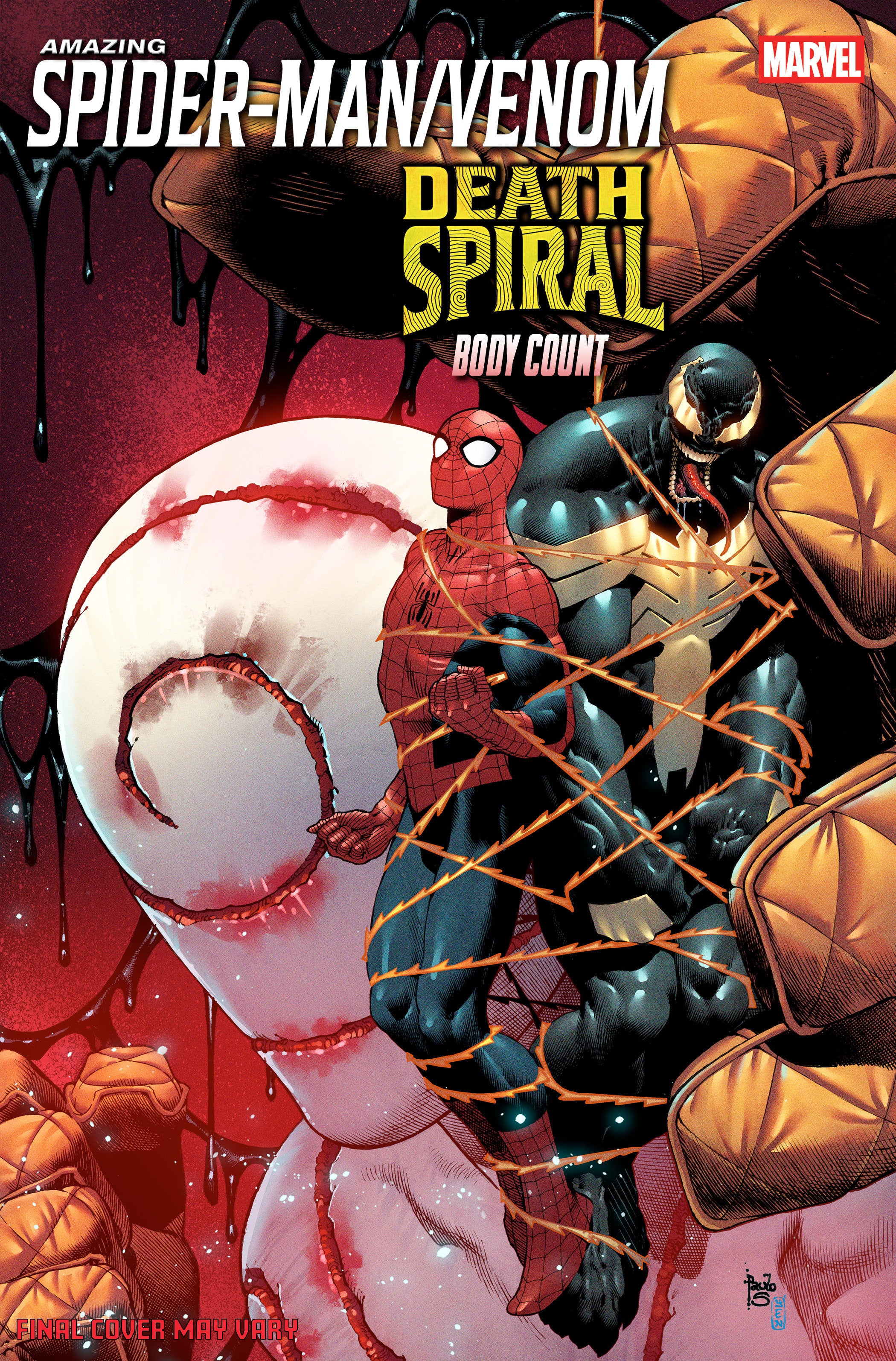 Amazing Spider-Man/Venom: Death Spiral   Body Count #1 Paulo Siqueira Variant [Ds] | Odin's Place