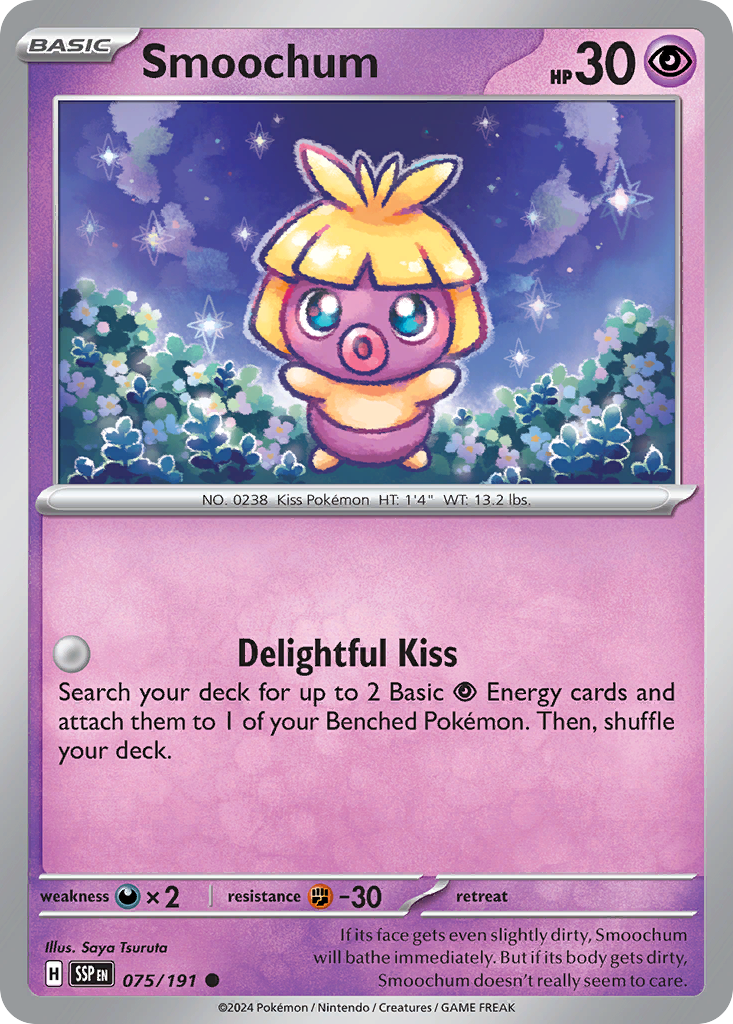 Smoochum (075/191) [Scarlet & Violet: Surging Sparks] | Odin's Place