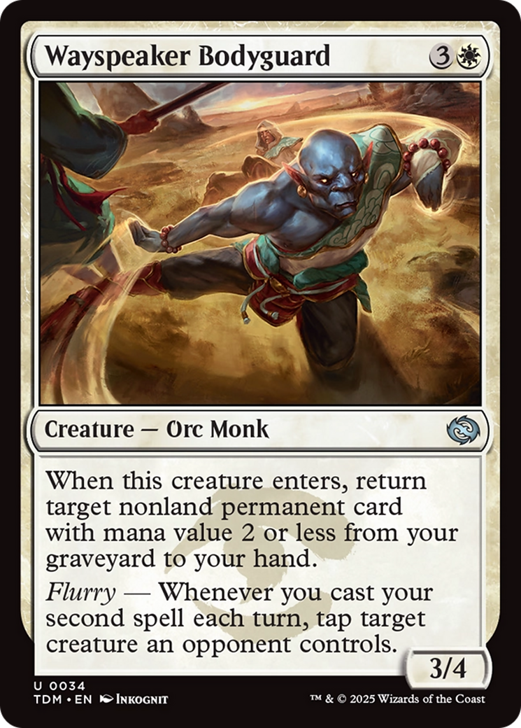 Wayspeaker Bodyguard [Tarkir: Dragonstorm] | Dragon's Lair Comics and Fantasy Houston TX
