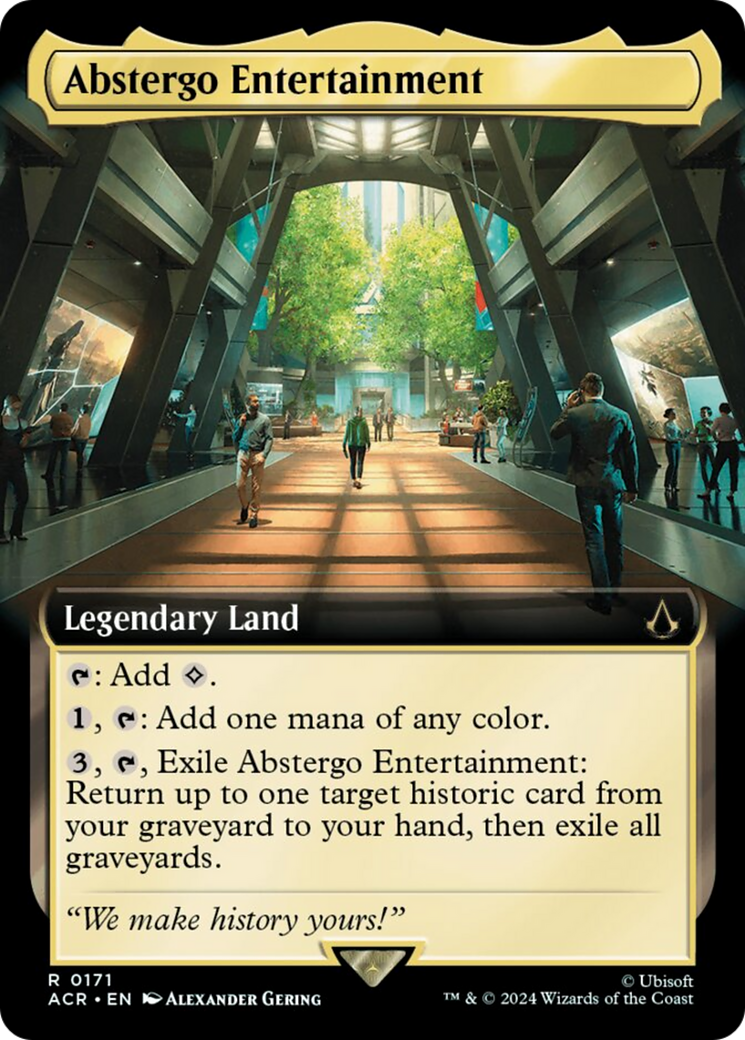 Abstergo Entertainment (Extended Art) [Assassin's Creed] | Dragon's Lair Comics and Fantasy Houston TX