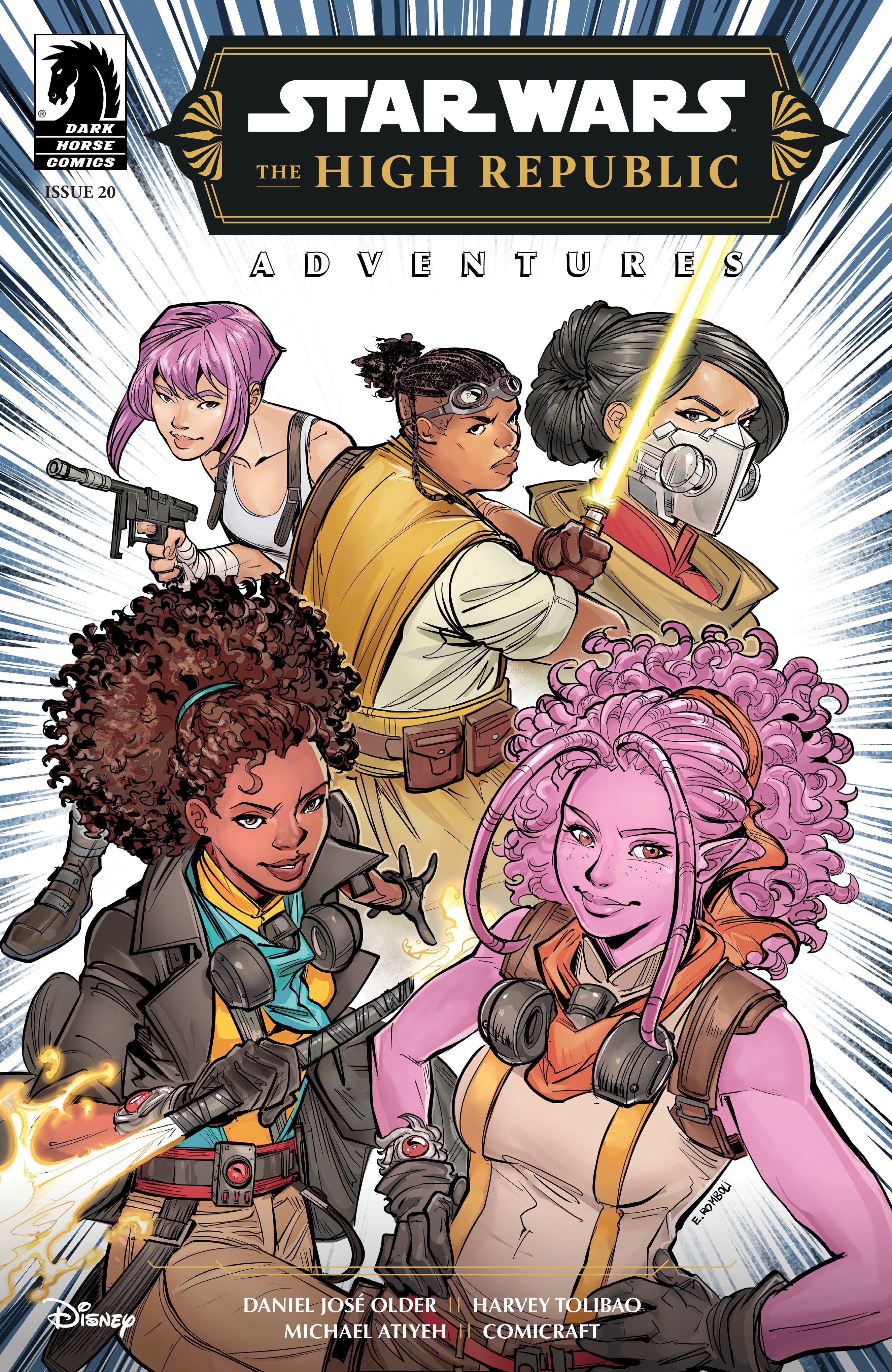 Star Wars: The High Republic Adventures Phase III #20 (Cover A) (Elisa Romboli) | Dragon's Lair Comics and Fantasy Houston TX