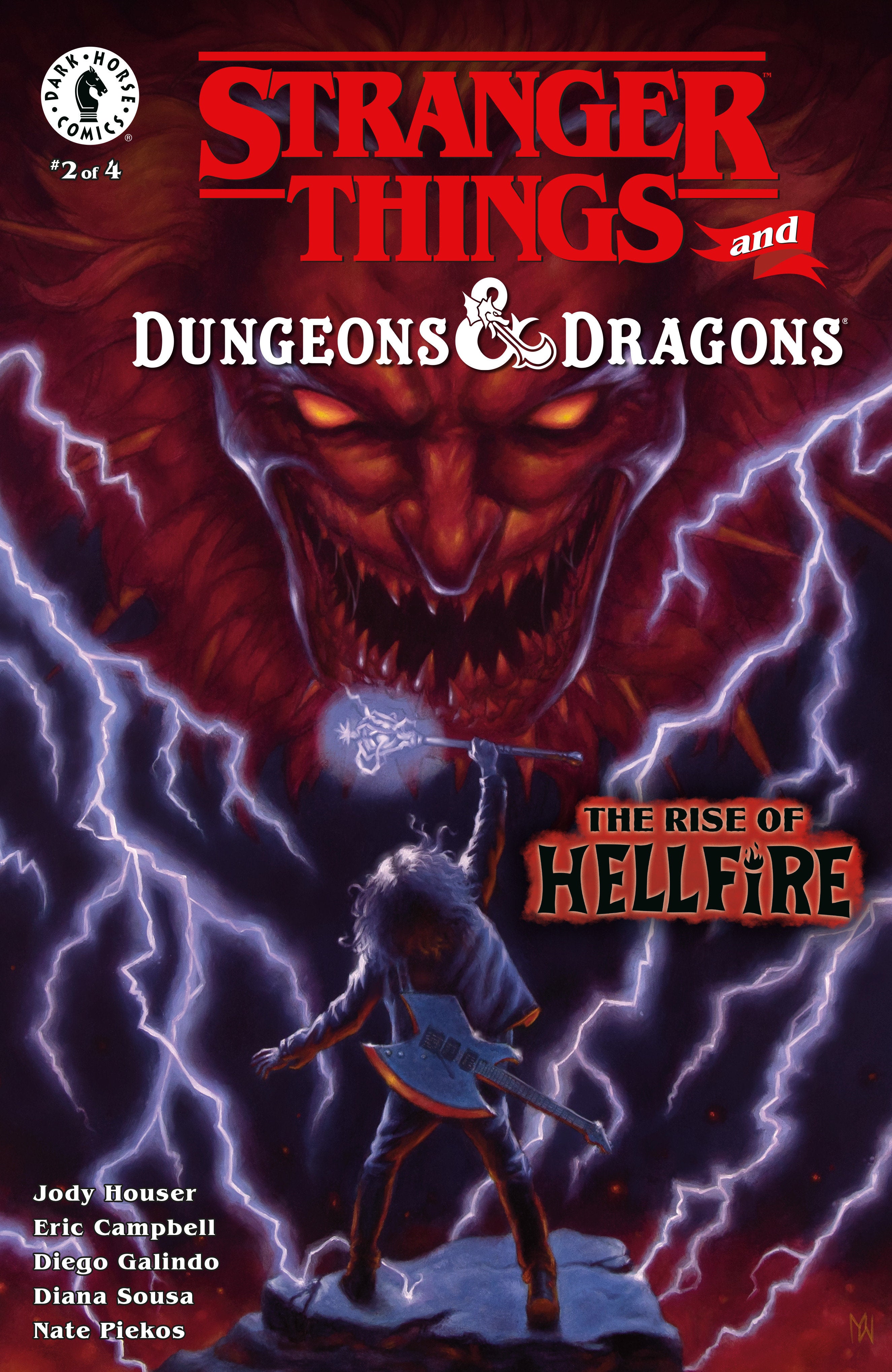 Stranger Things And Dungeons & Dragons: The Rise Of Hellfire #2 (Cover A) (Myles Wohl) | Dragon's Lair Comics and Fantasy Houston TX