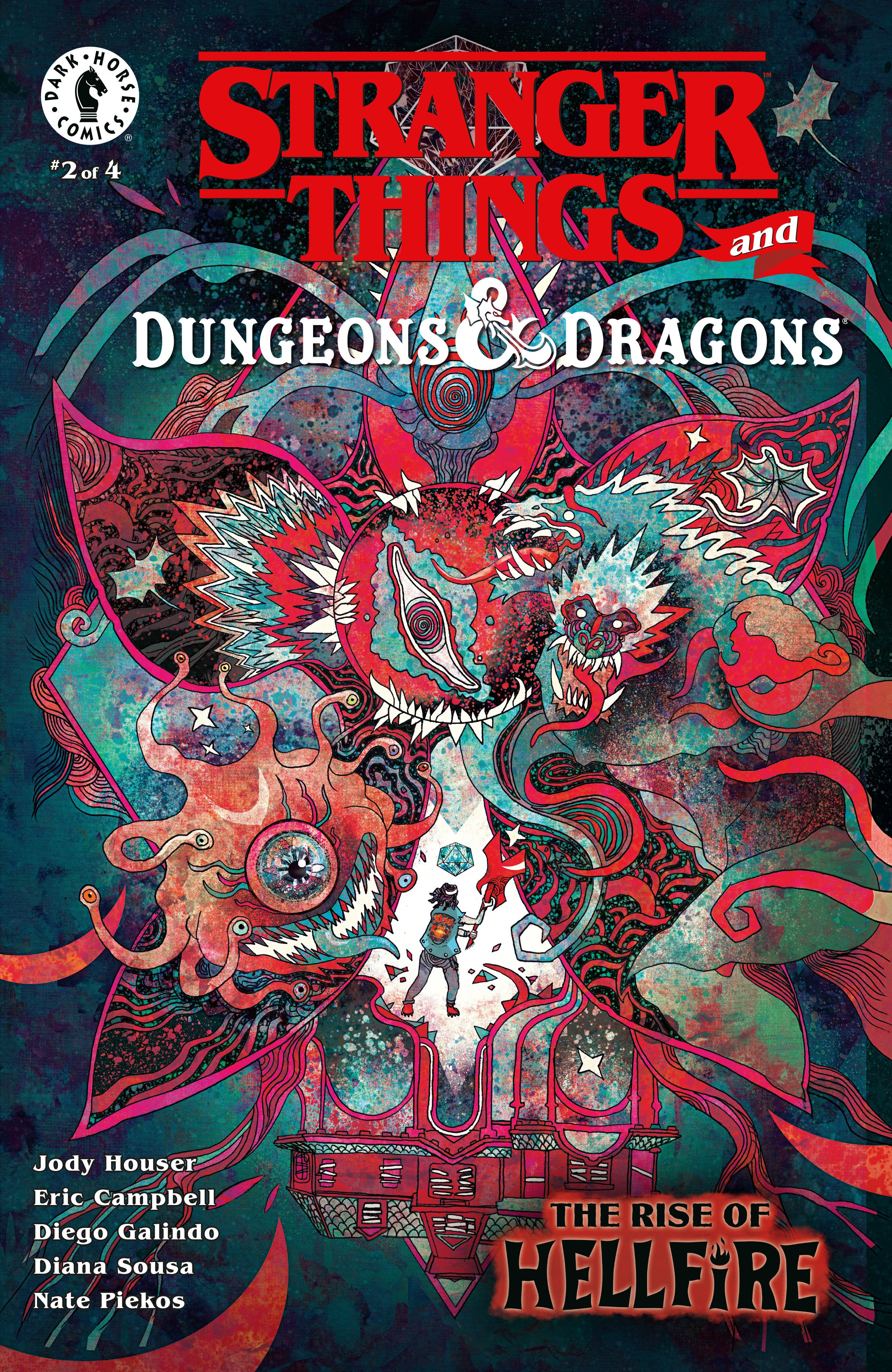 Stranger Things And Dungeons & Dragons: The Rise Of Hellfire #2 (Cover B) (Gax) | Dragon's Lair Comics and Fantasy Houston TX