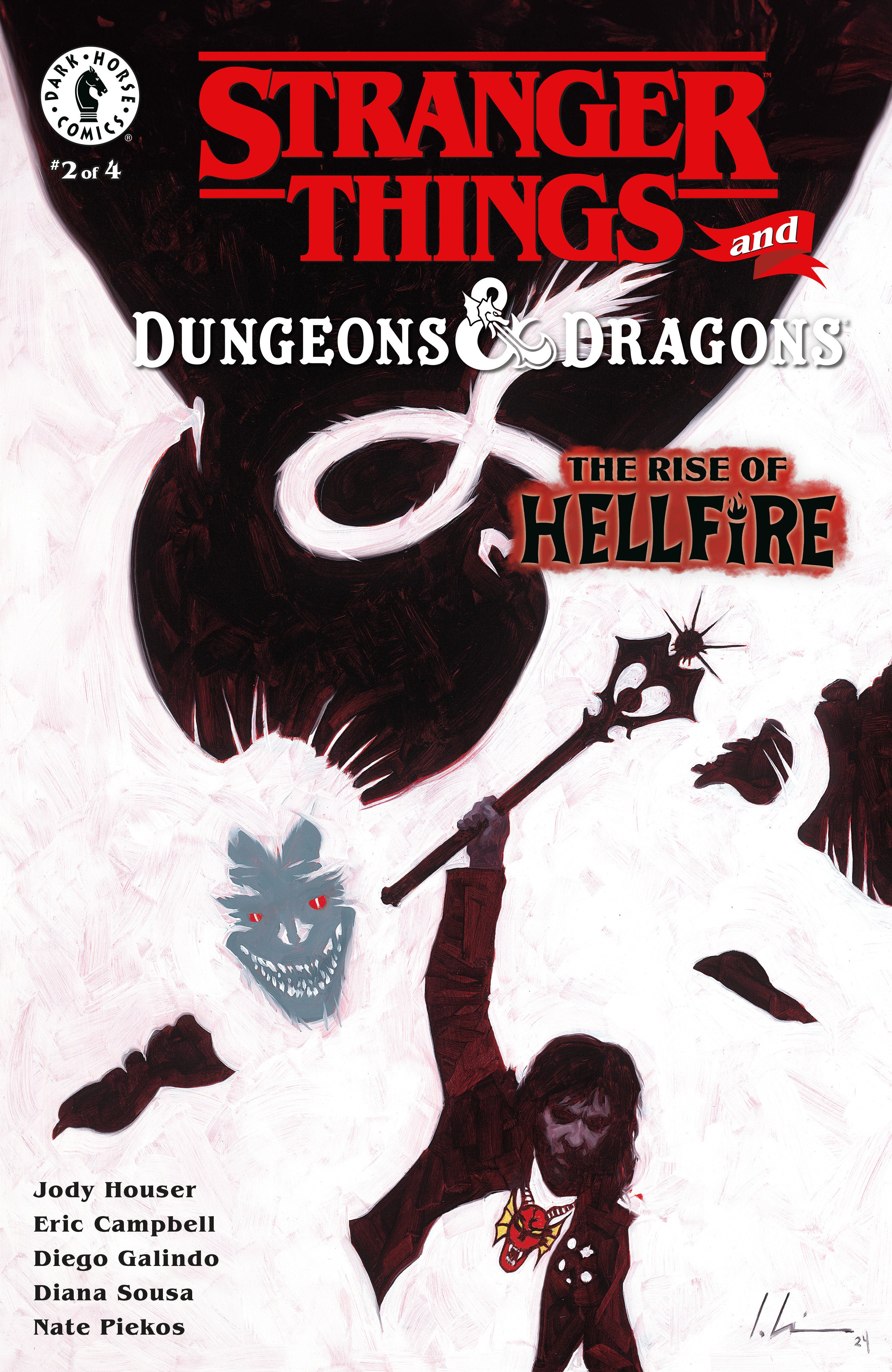 Stranger Things And Dungeons & Dragons: The Rise Of Hellfire #2 (Cover D) (Jeremy Wilson) | Dragon's Lair Comics and Fantasy Houston TX