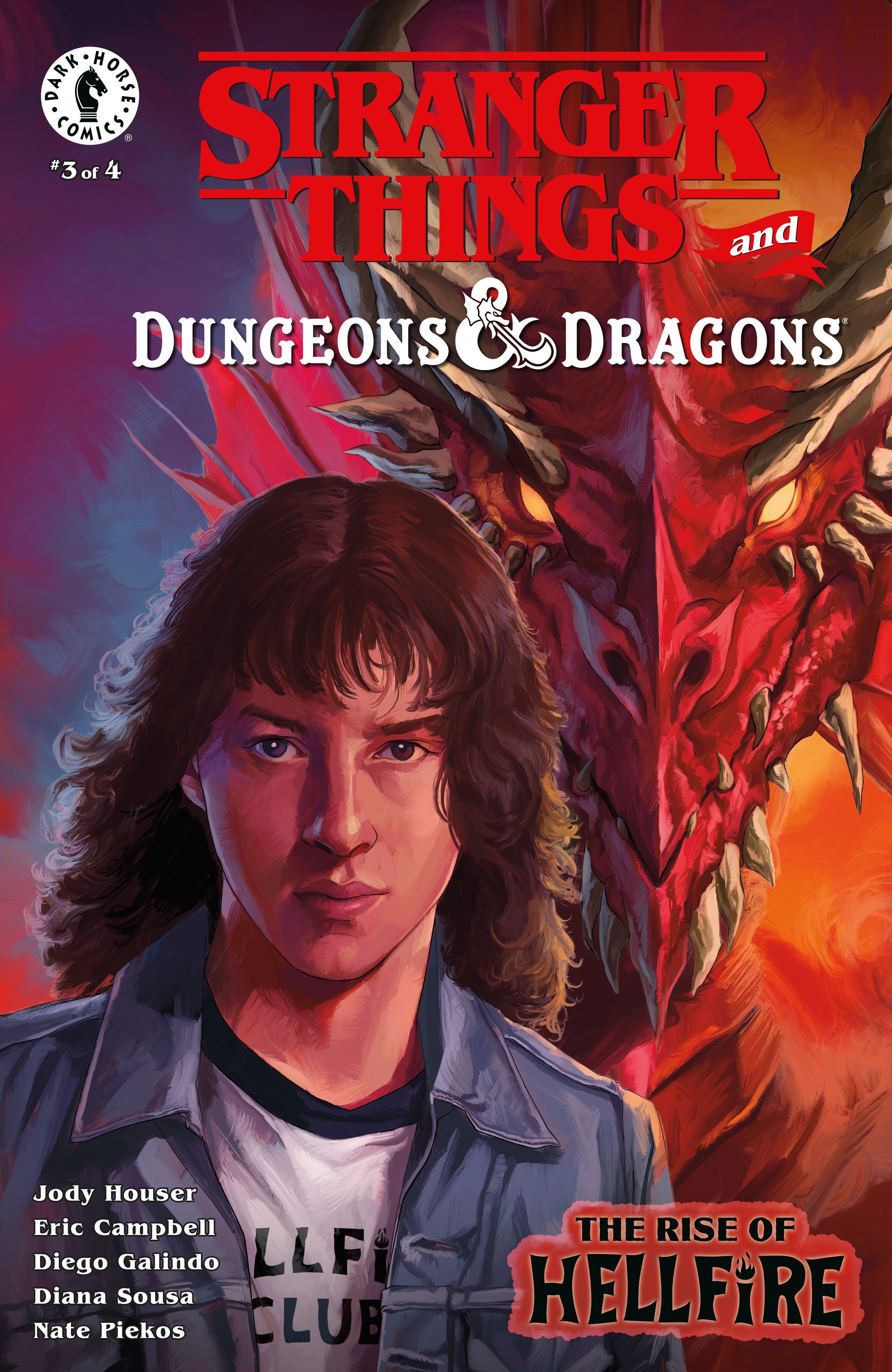 Stranger Things And Dungeons & Dragons: The Rise Of Hellfire #3 (Cover C) (Uzuri) | Dragon's Lair Comics and Fantasy Houston TX