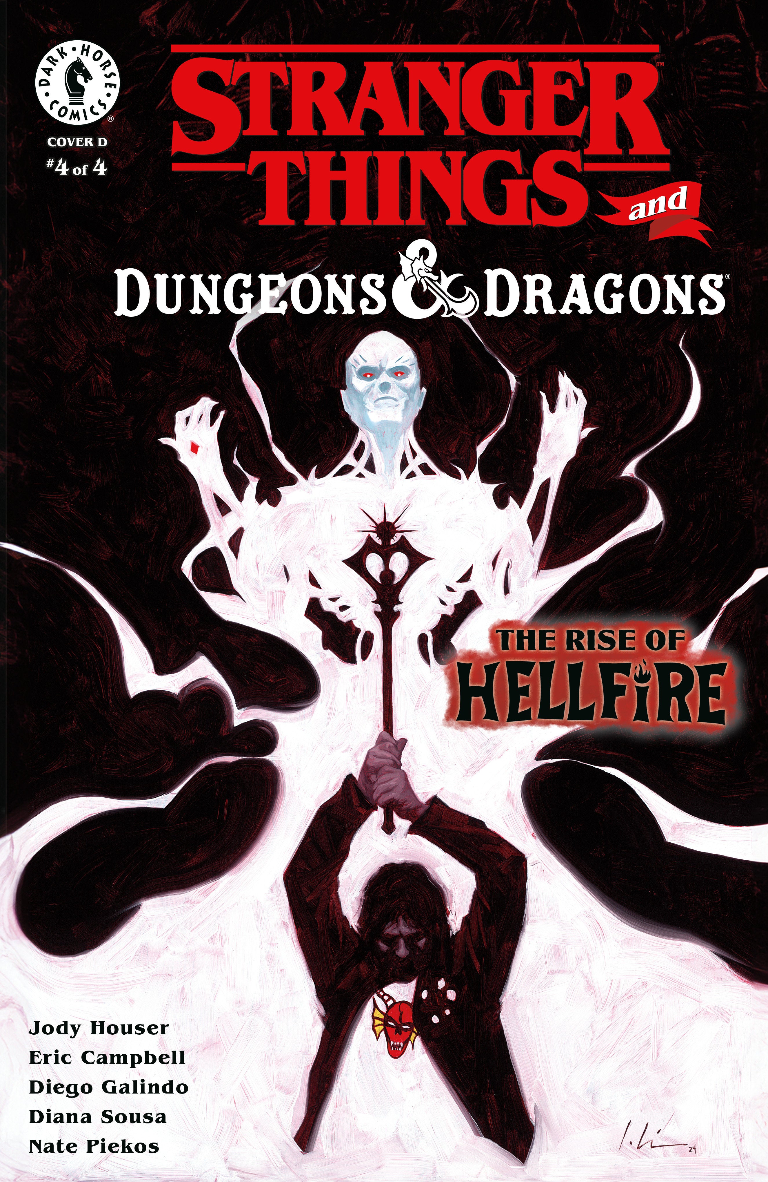 Stranger Things And Dungeons & Dragons: The Rise Of Hellfire #4 (Cover D) (Jeremy Wilson) | Dragon's Lair Comics and Fantasy Houston TX