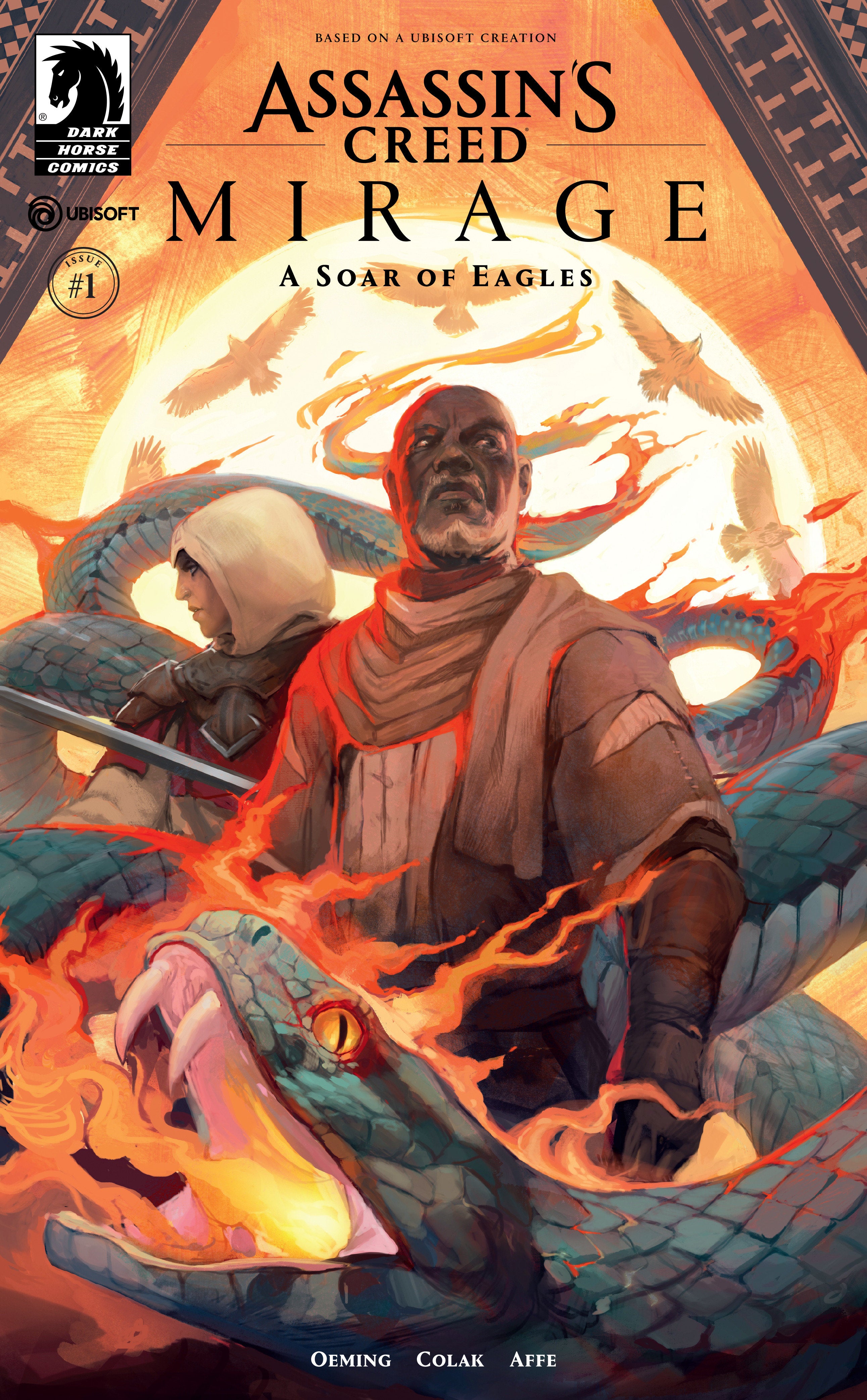 Assassin'S Creed Mirage: A Soar Of Eagles #1 (Cover A) (Julie Dillon) | Dragon's Lair Comics and Fantasy Houston TX