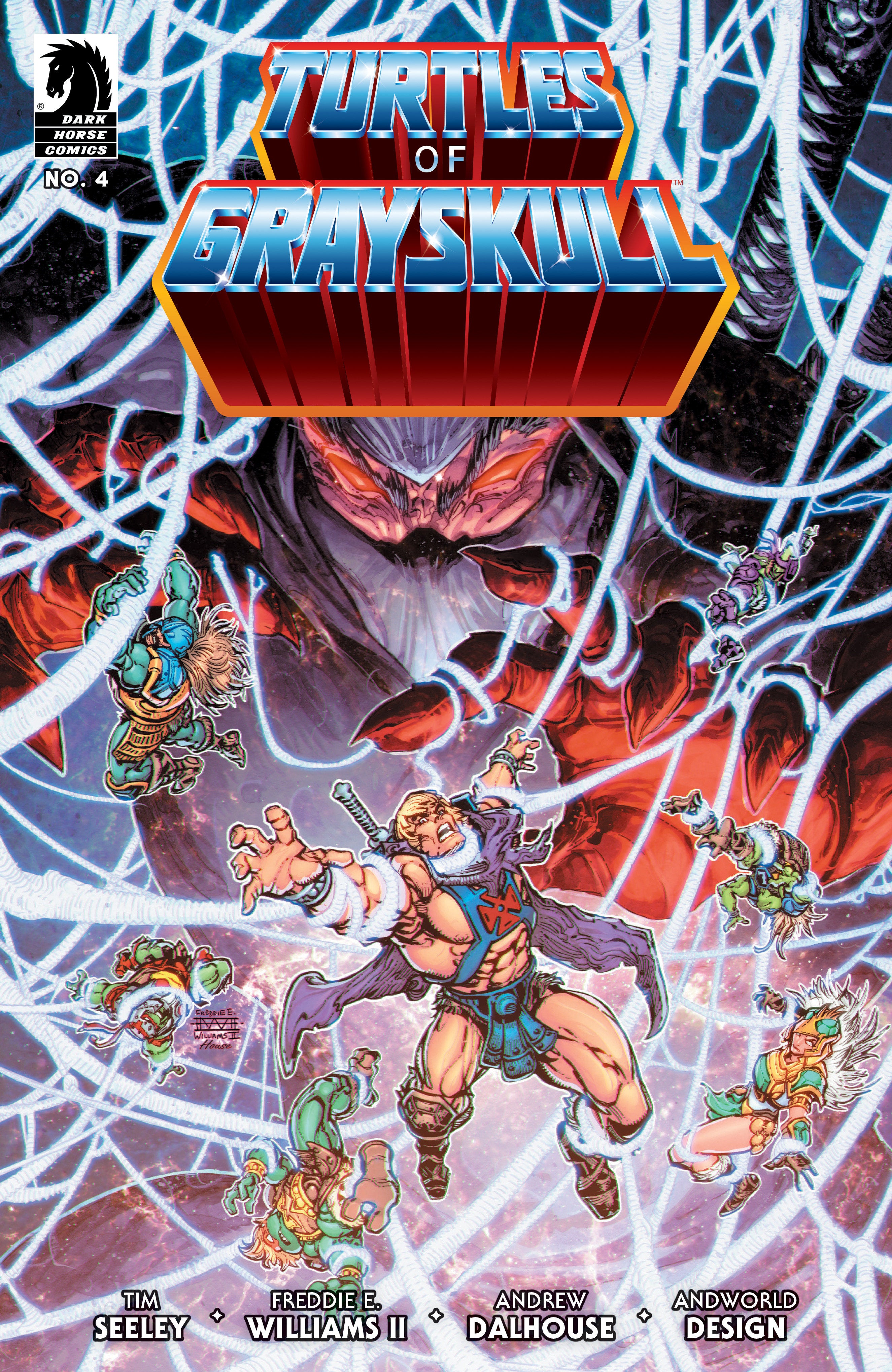 Masters Of Universe Teenage Mutant Ninja Turtles Turtles Of Grayskull #4 Cover A Willi | Dragon's Lair Comics and Fantasy Houston TX
