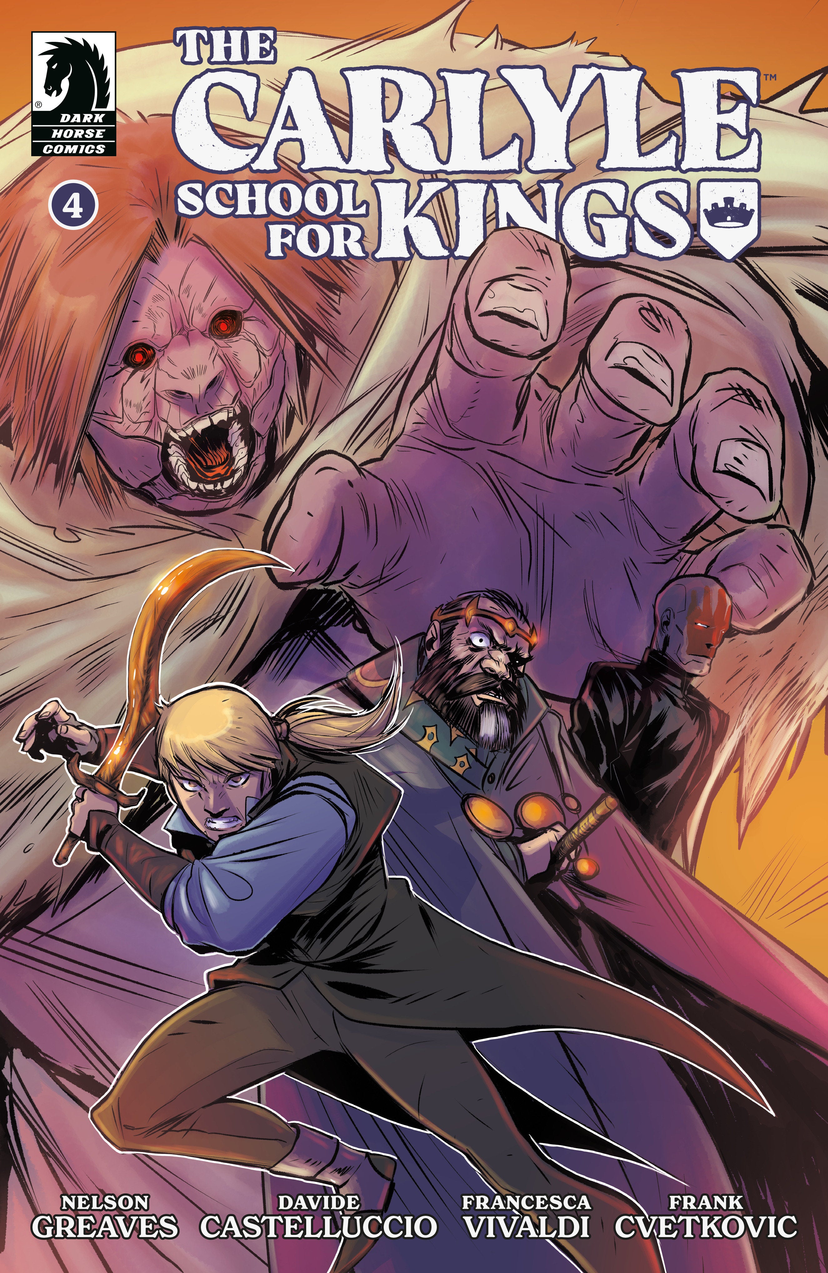 Carlyle School For Kings #4 | Dragon's Lair Comics and Fantasy Houston TX