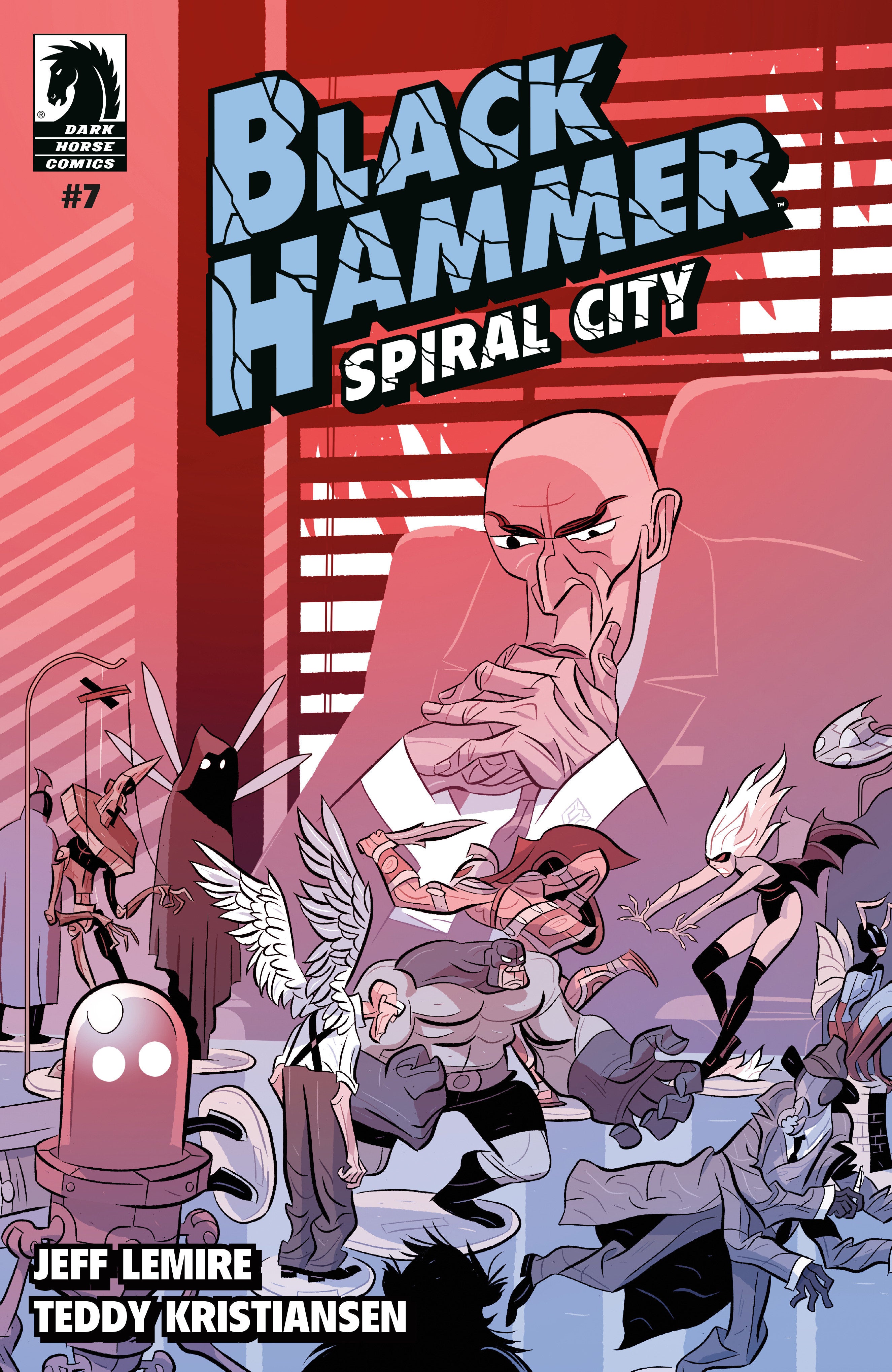 Black Hammer: Spiral City #7 (Cover B) (Jan Solheim) | Dragon's Lair Comics and Fantasy Houston TX