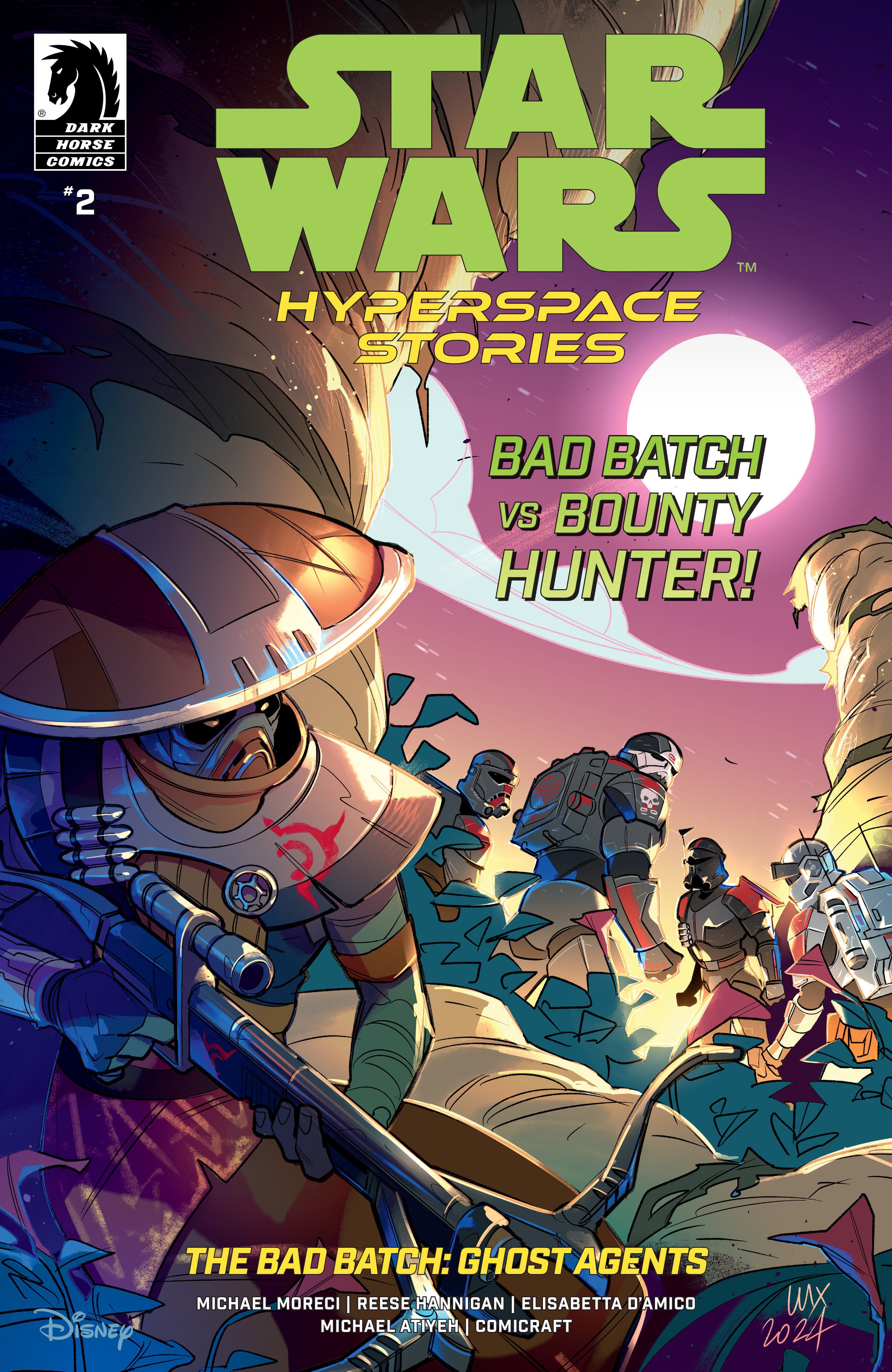 Star Wars: Hyperspace Stories-The Bad Batch--Ghost Agents #2 (Cover A) (Valeria Favoccia) | Dragon's Lair Comics and Fantasy Houston TX