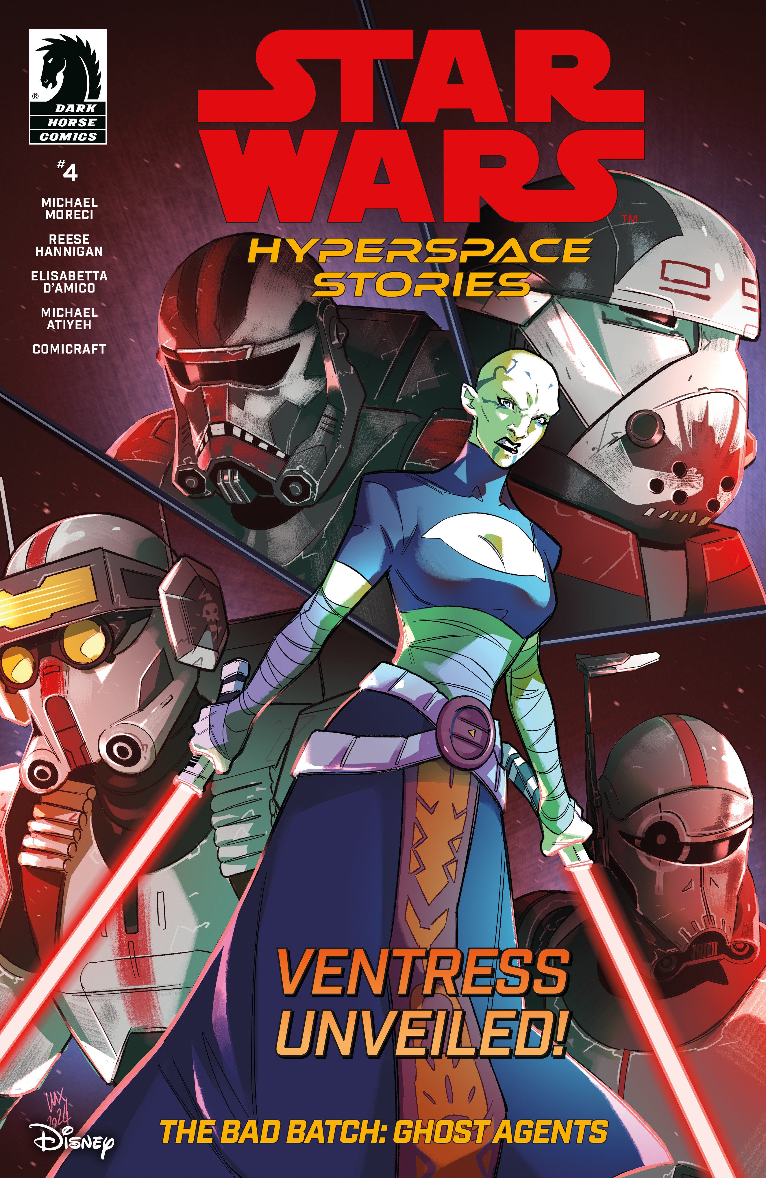 Star Wars Bad Batch Ghost Agents #4 Cover A Favoccia | Dragon's Lair Comics and Fantasy Houston TX