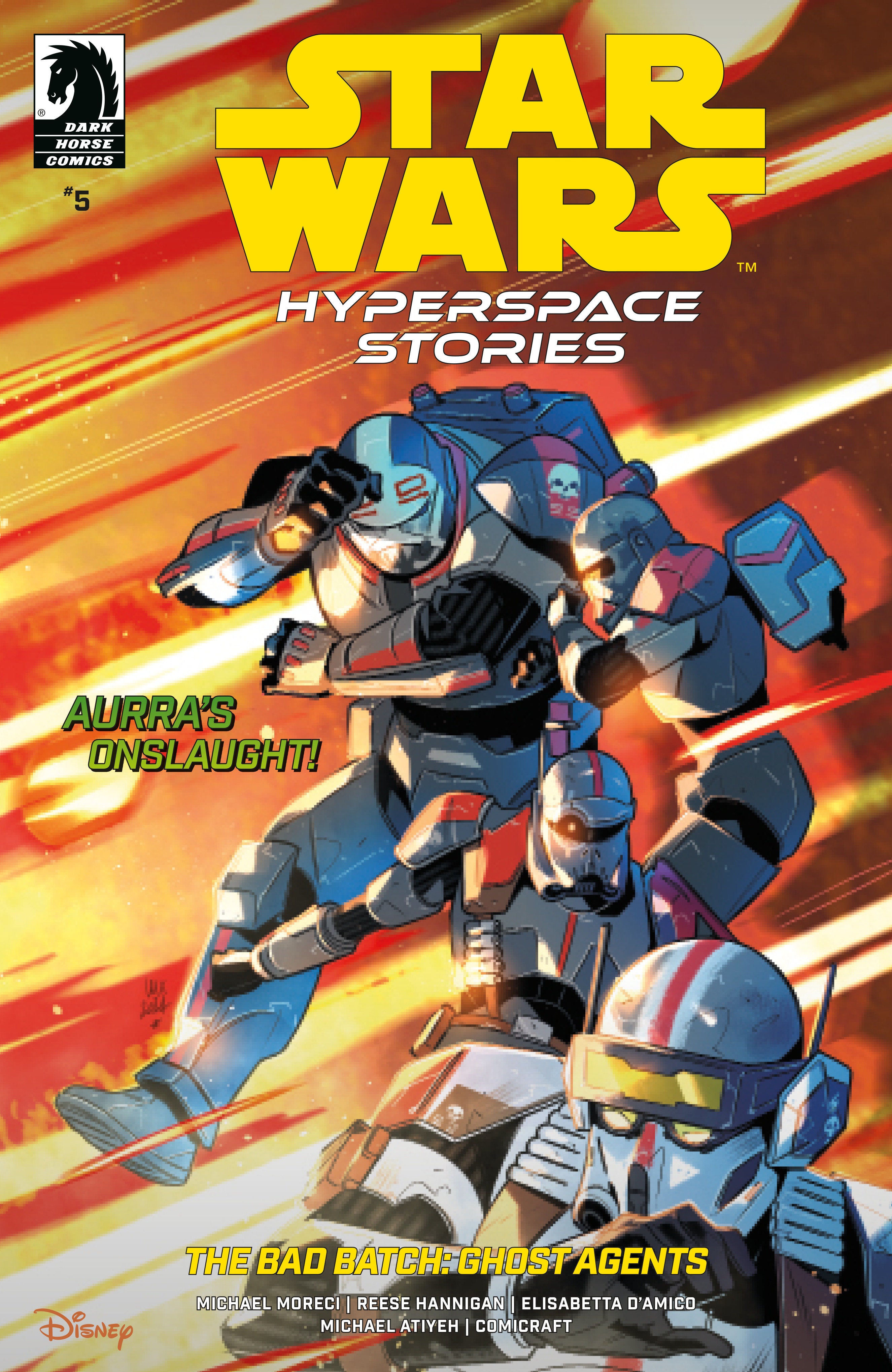 Star Wars: Hyperspace Stories: The Bad Batch--Ghost Agents #5 (Cover A) (Valeria Favoccia) | Dragon's Lair Comics and Fantasy Houston TX