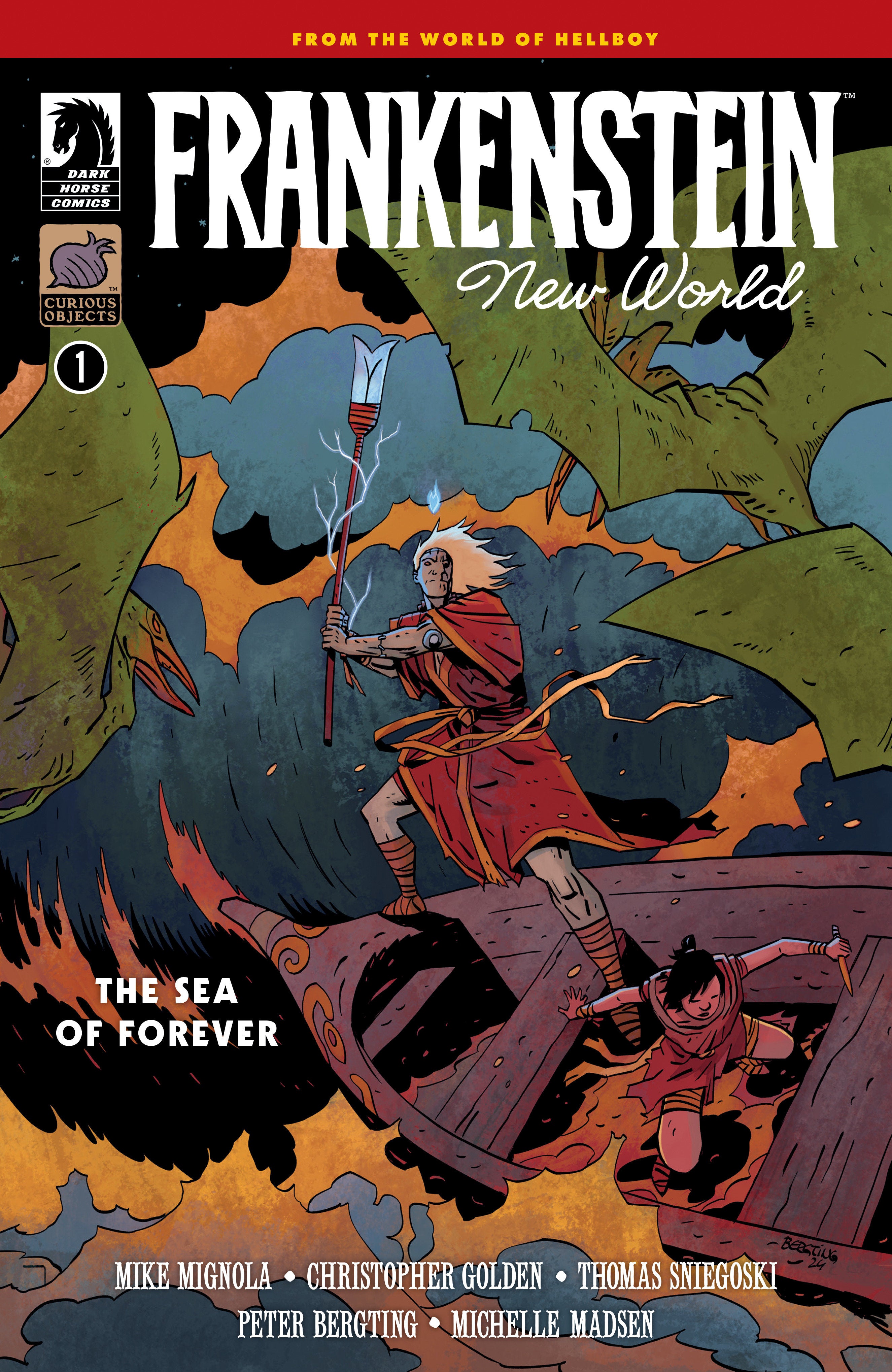 Frankenstein New World Sea Of Forever #1 | Dragon's Lair Comics and Fantasy Houston TX