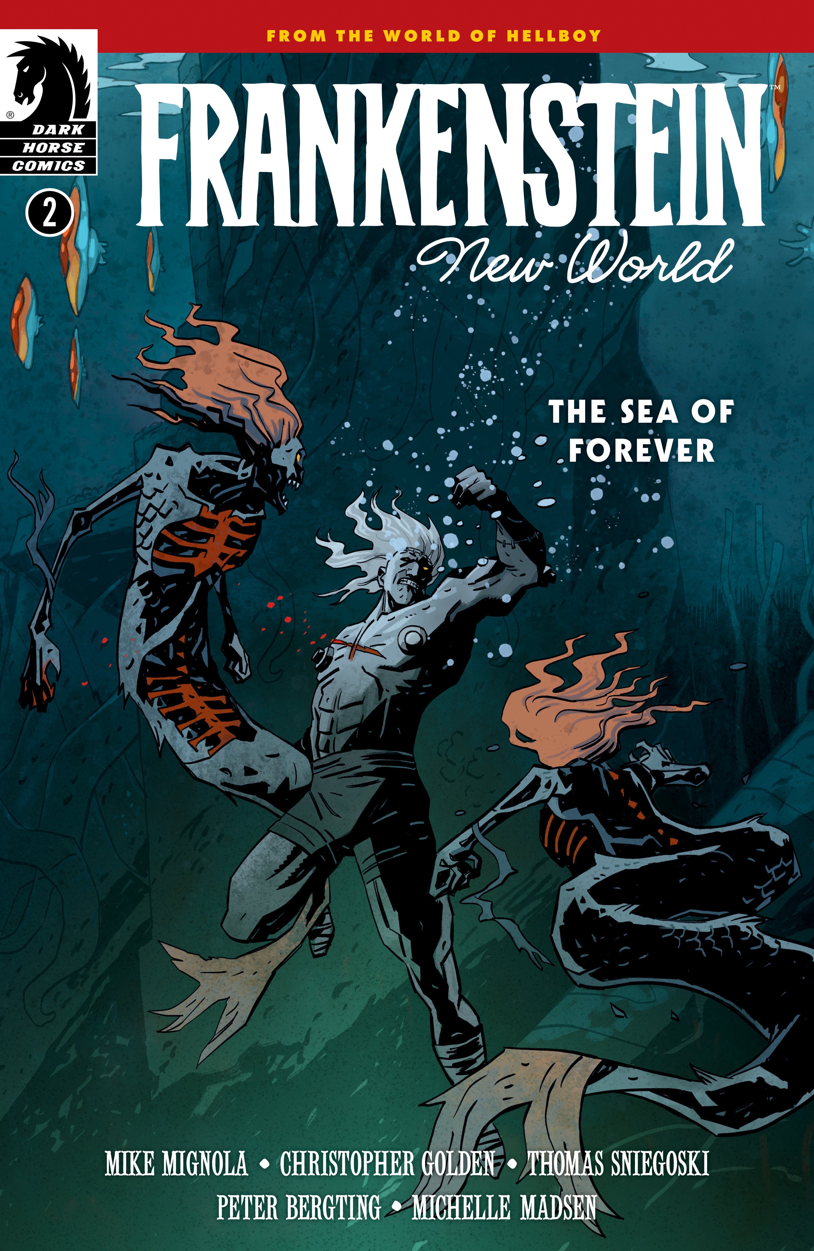 Frankenstein: New World--The Sea Of Forever #2 (Cover A) (Peter Bergting) | Dragon's Lair Comics and Fantasy Houston TX