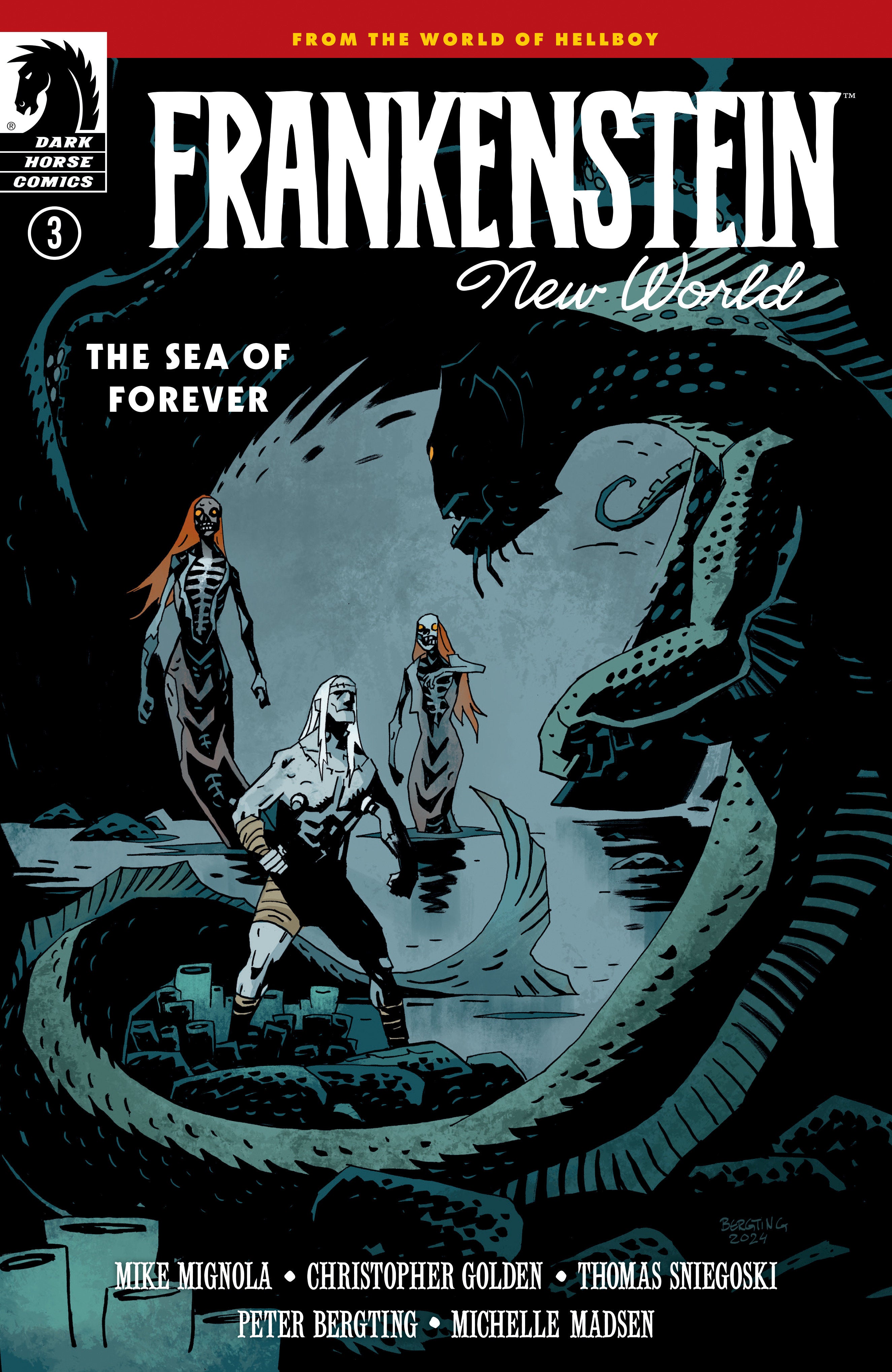 Frankenstein New World Sea Of Forever #3 | Dragon's Lair Comics and Fantasy Houston TX