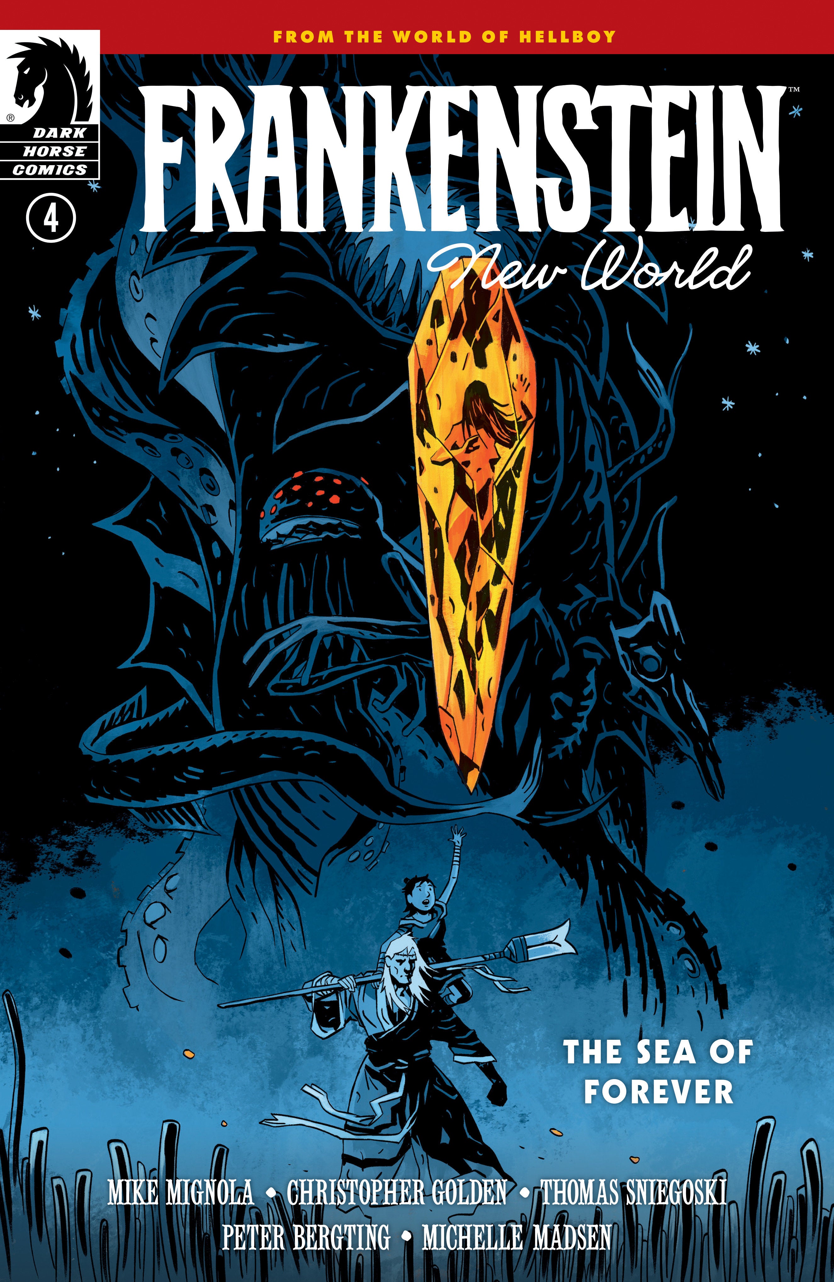 Frankenstein: New World--The Sea Of Forever #4 (Cover A) (Peter Bergting) | Dragon's Lair Comics and Fantasy Houston TX