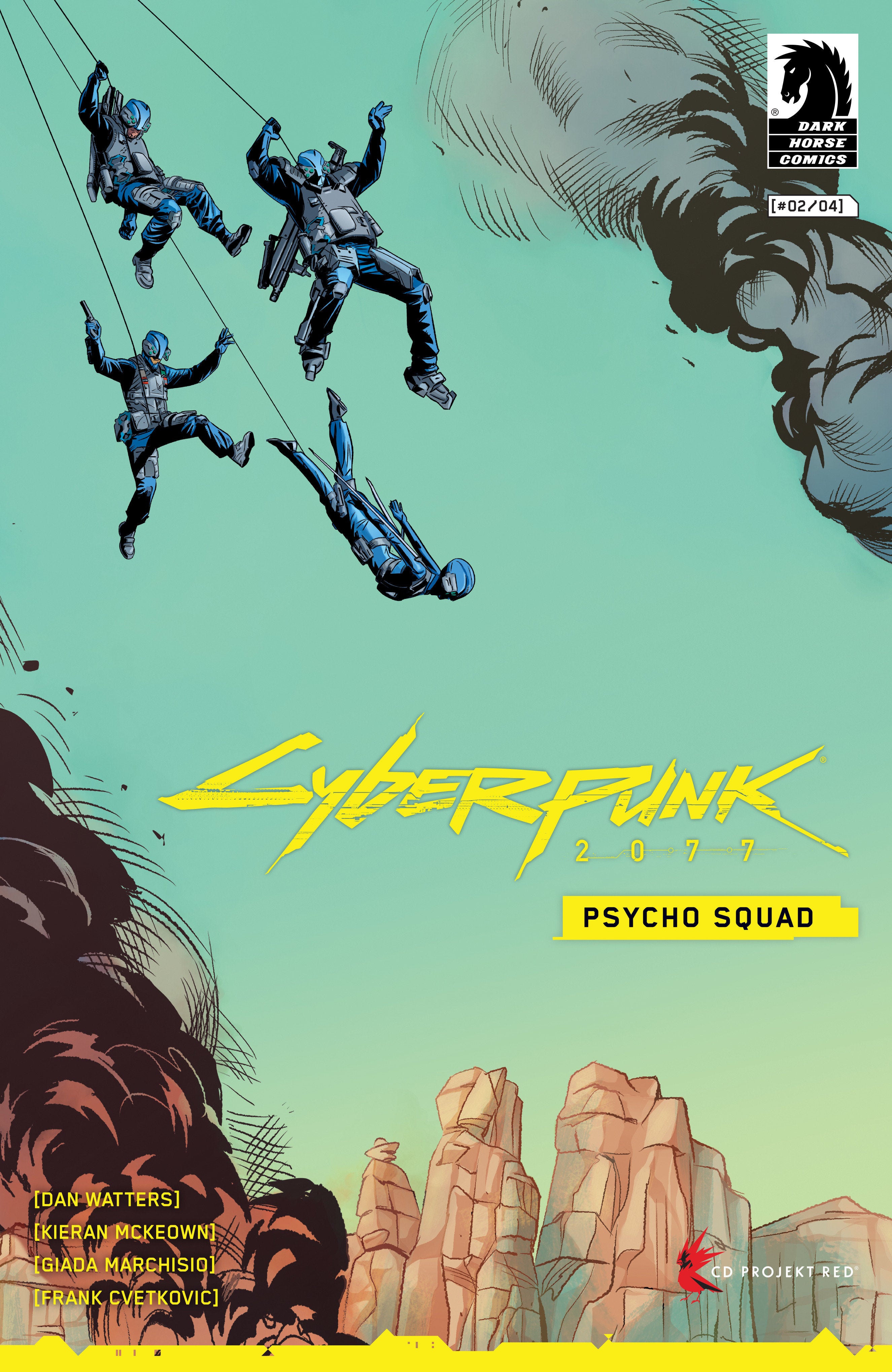 Cyberpunk 2077: Psycho Squad #2 (Cover A) (Kieran Mckeown) | Dragon's Lair Comics and Fantasy Houston TX