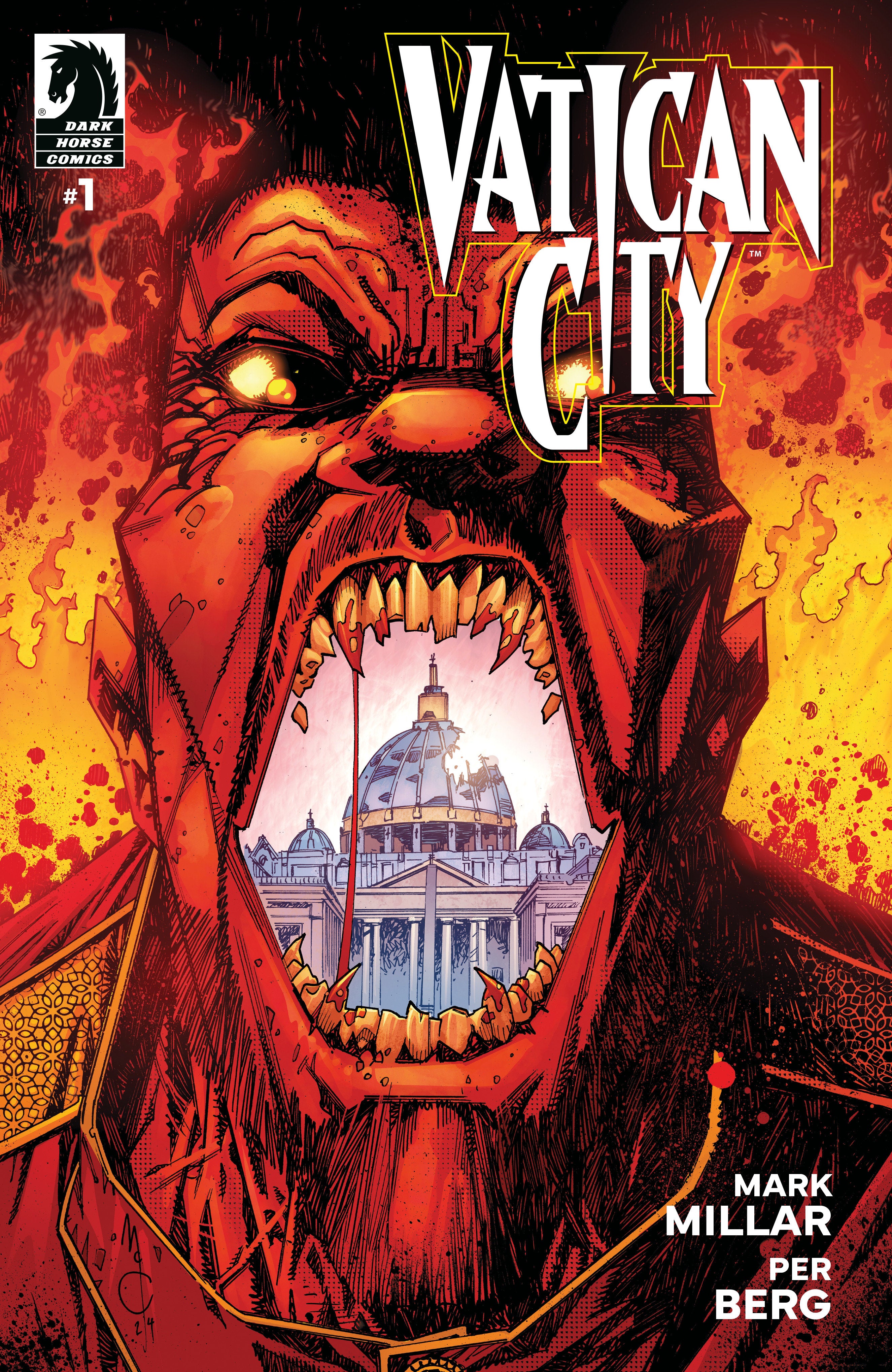 Vatican City #1 Cover C Mccrea (Mature) | Dragon's Lair Comics and Fantasy Houston TX