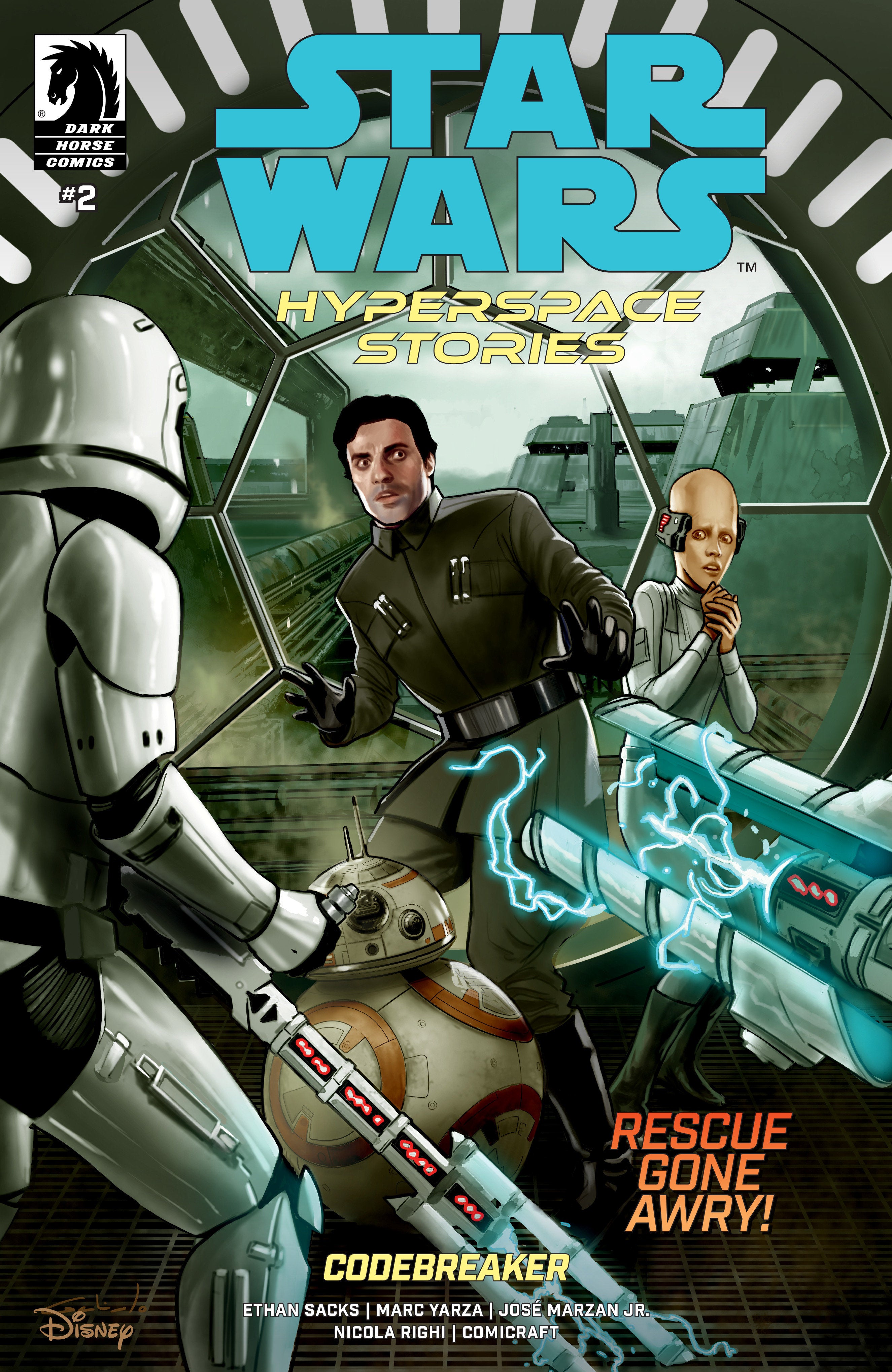 Star Wars: Hyperspace Stories--Codebreaker #2 (Cover A) (Diego Galindo) | Dragon's Lair Comics and Fantasy Houston TX