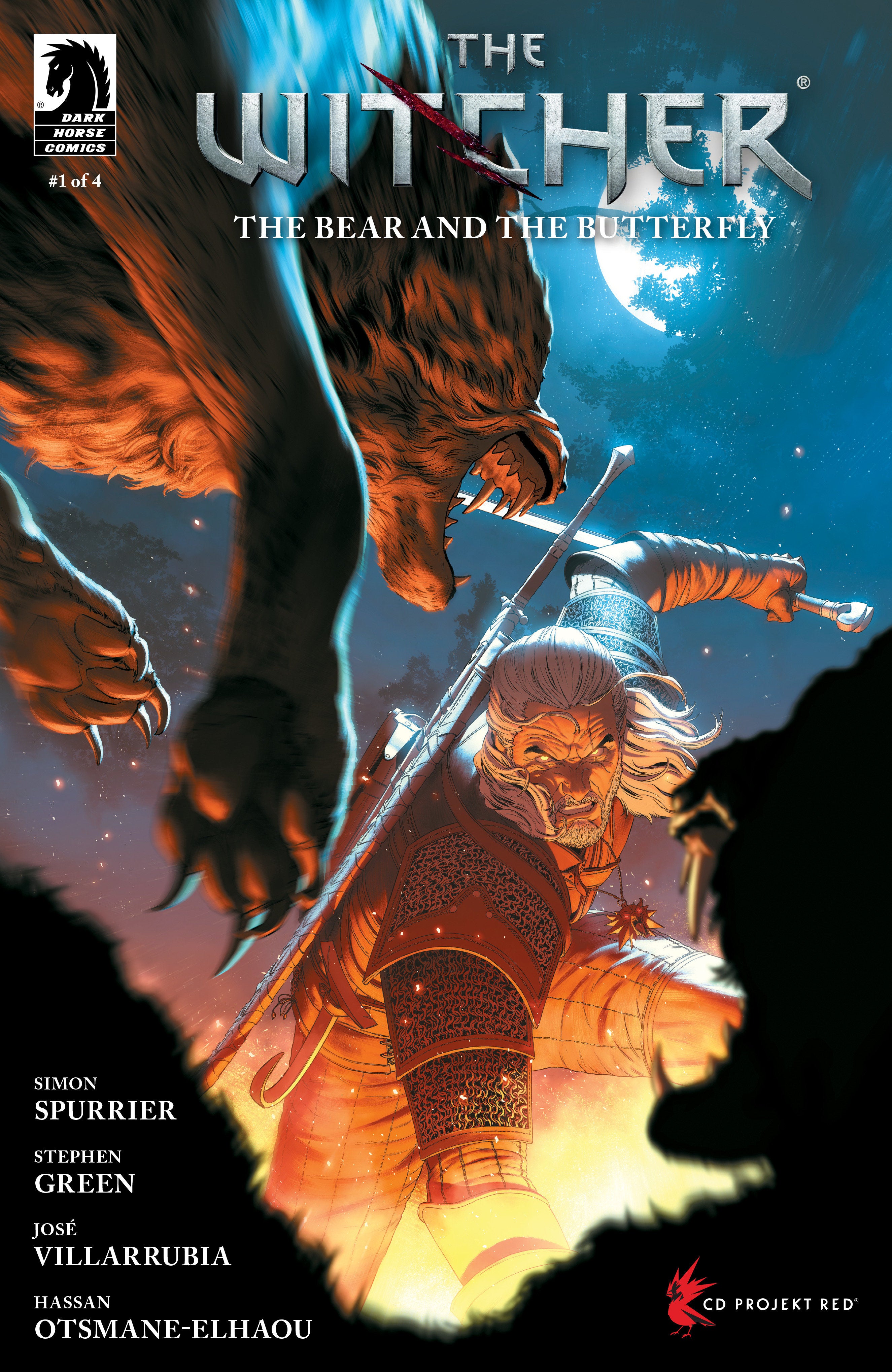 Witcher Bear & Butterfly #1 Cover B De Iulis | Dragon's Lair Comics and Fantasy Houston TX