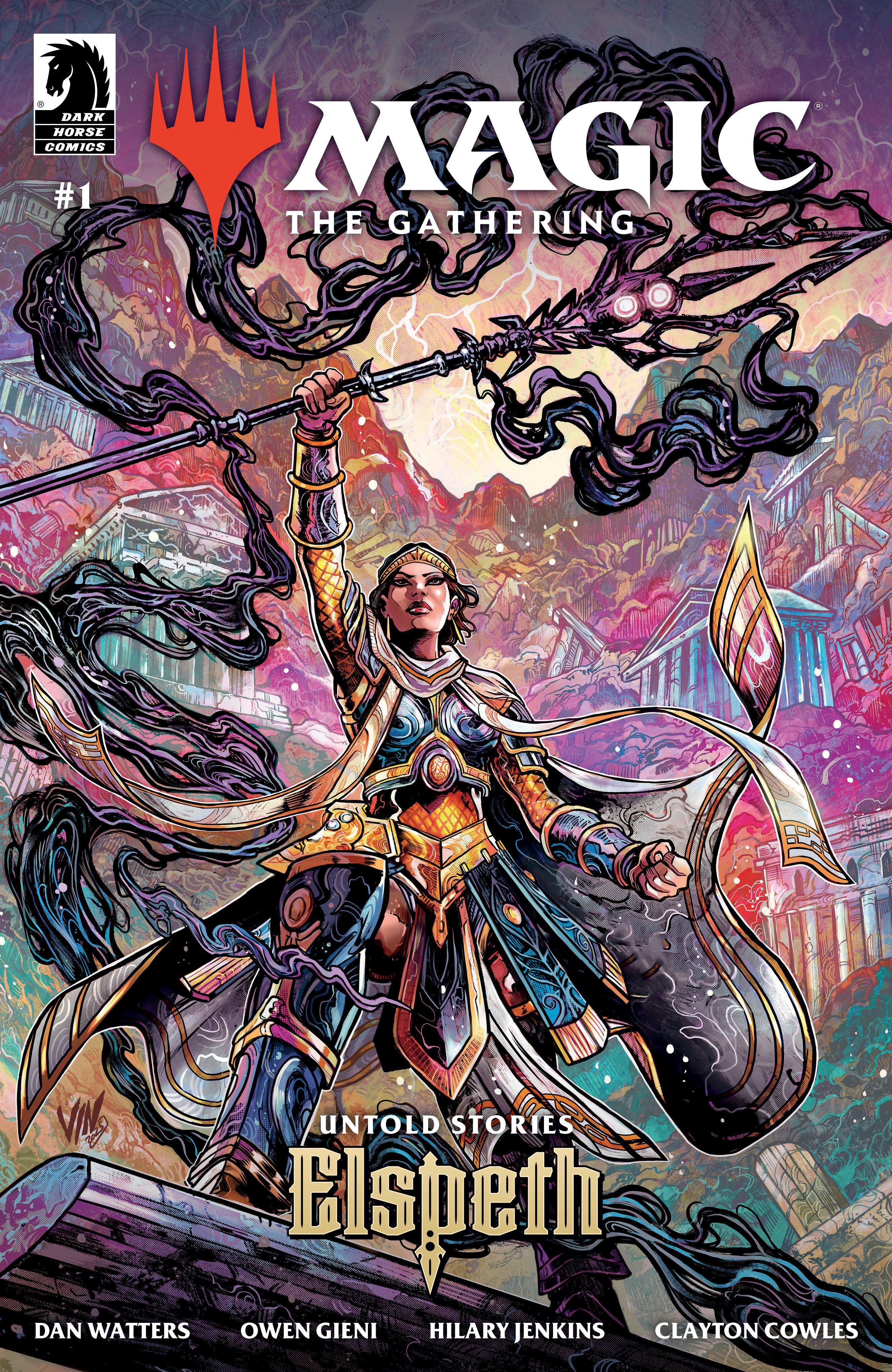 Magic: The Gathering: Untold Stories  Elspeth #1 (Cover B) (Vincenzo Riccardi) | Dragon's Lair Comics and Fantasy Houston TX