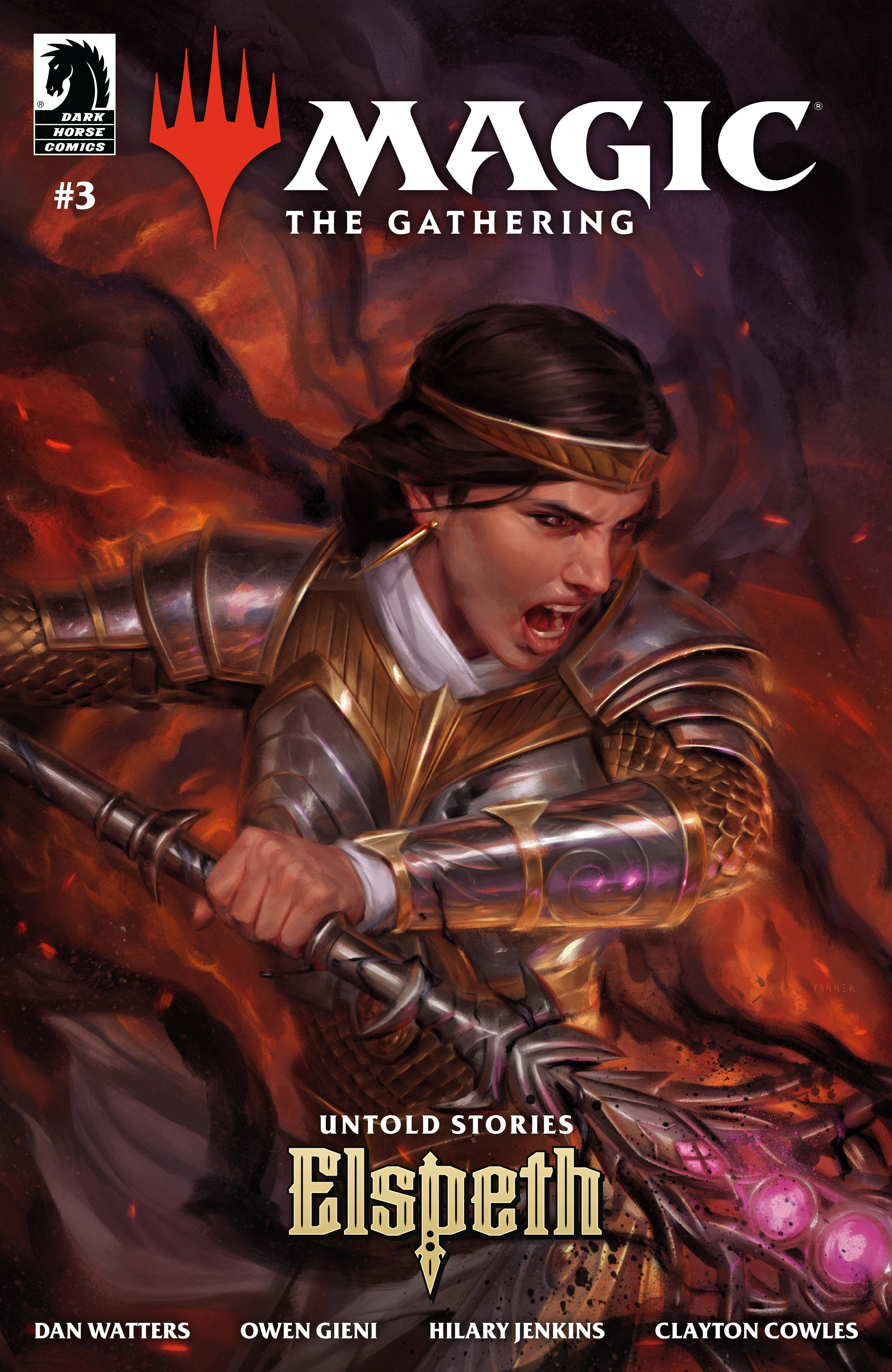 Magic: The Gathering: Untold Stories  Elspeth #3 (Cover C) (Kieran Yanner) | Odin's Lair