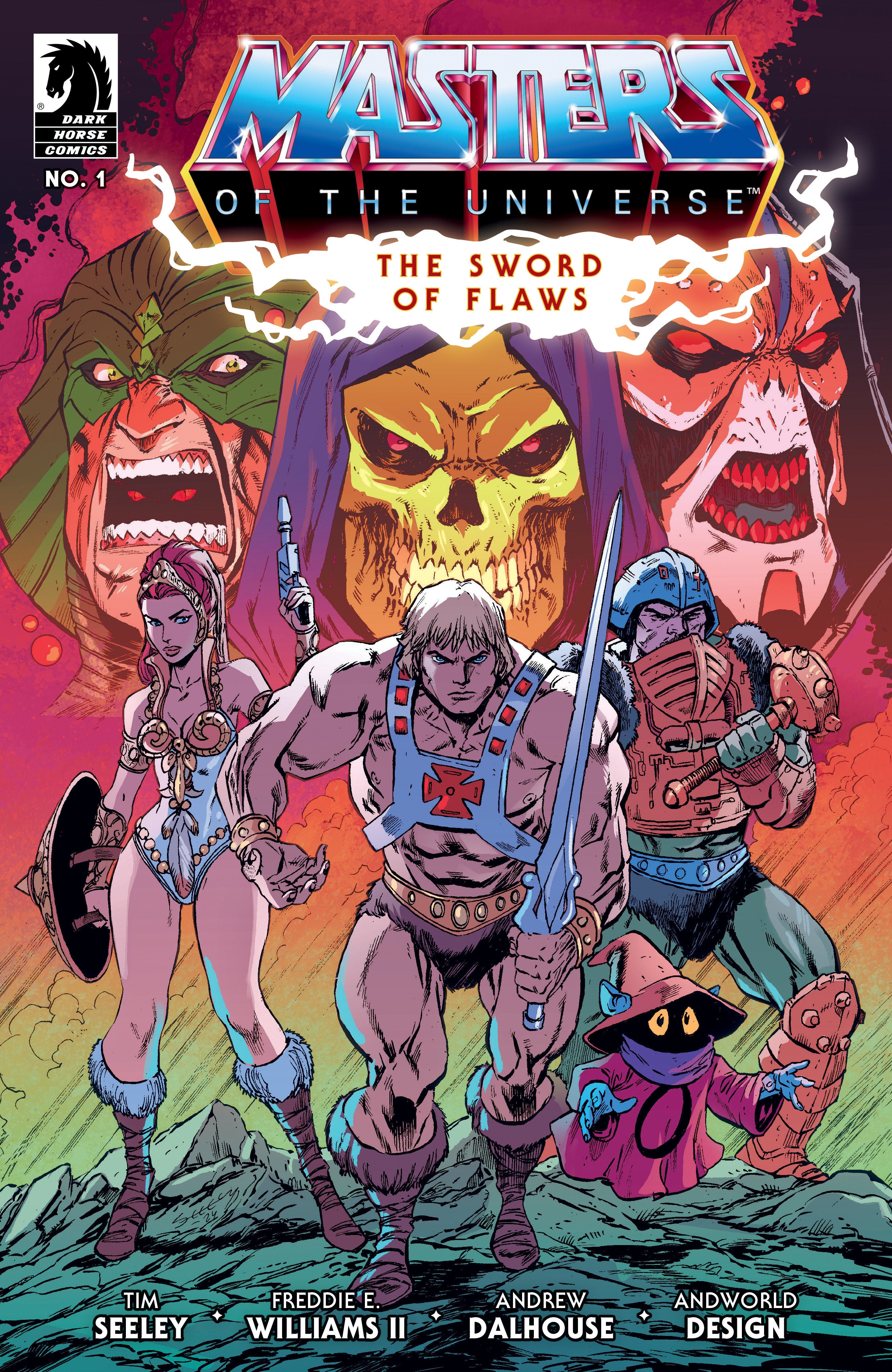 He Man And The Masters Of The Universe #1: The Sword Of Flaws Part 1 (Cover B) (Tim Seeley) | Dragon's Lair Comics and Fantasy Houston TX